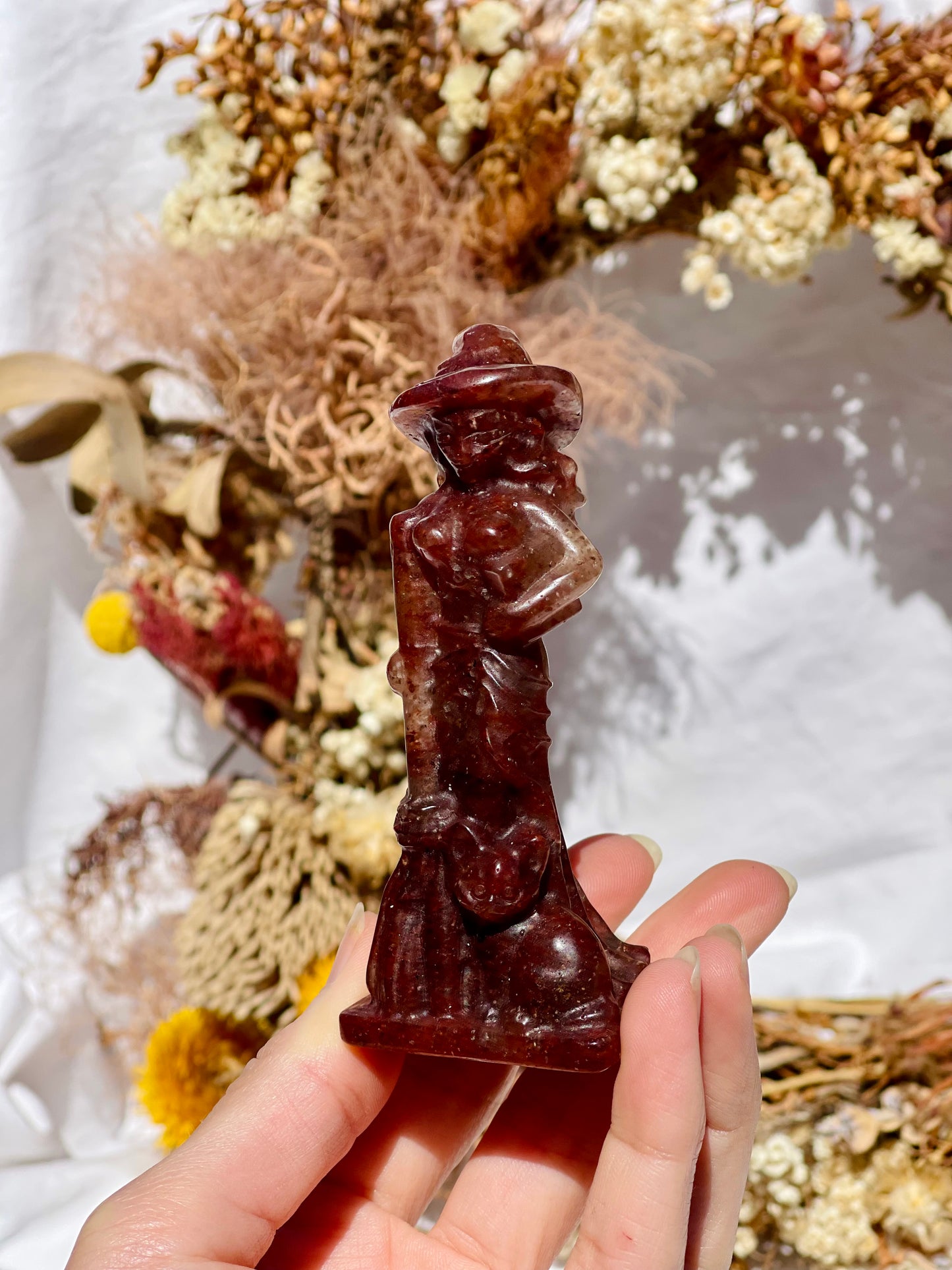 Strawberry Quartz Witch