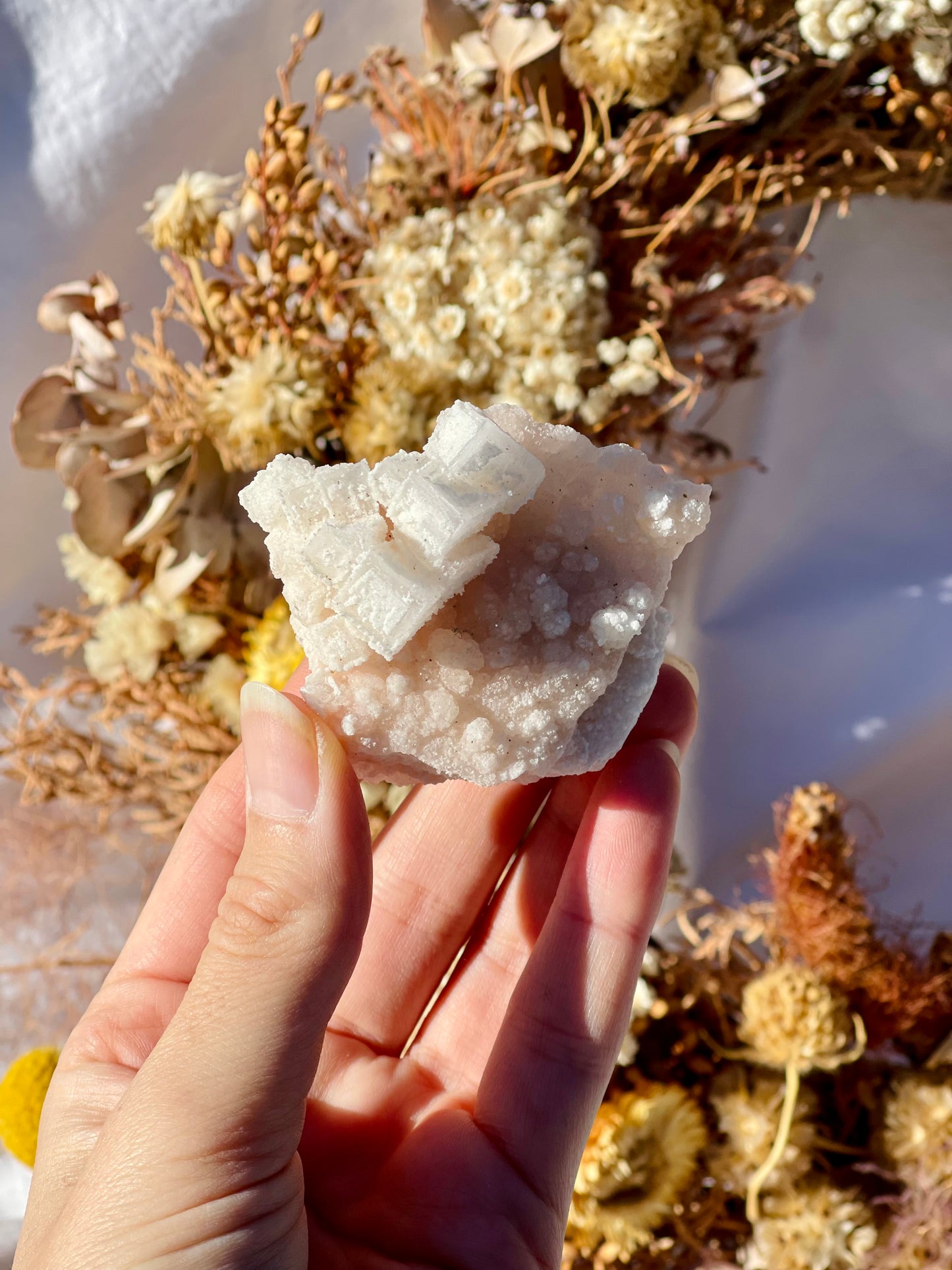 Pink Halite Cluster #1