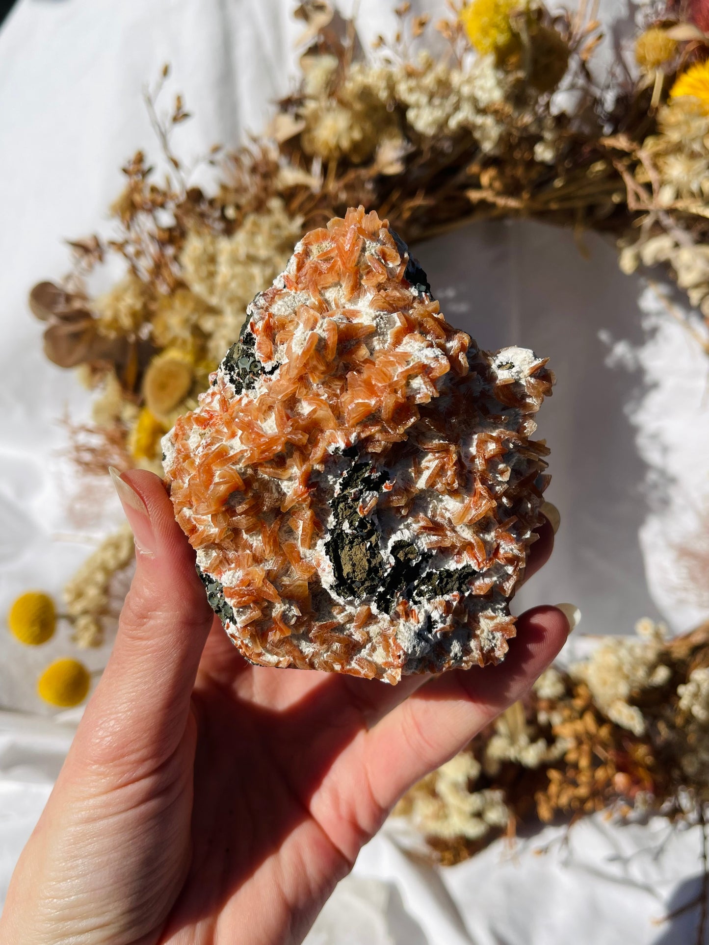 Heulandite on Mordenite Specimen #4