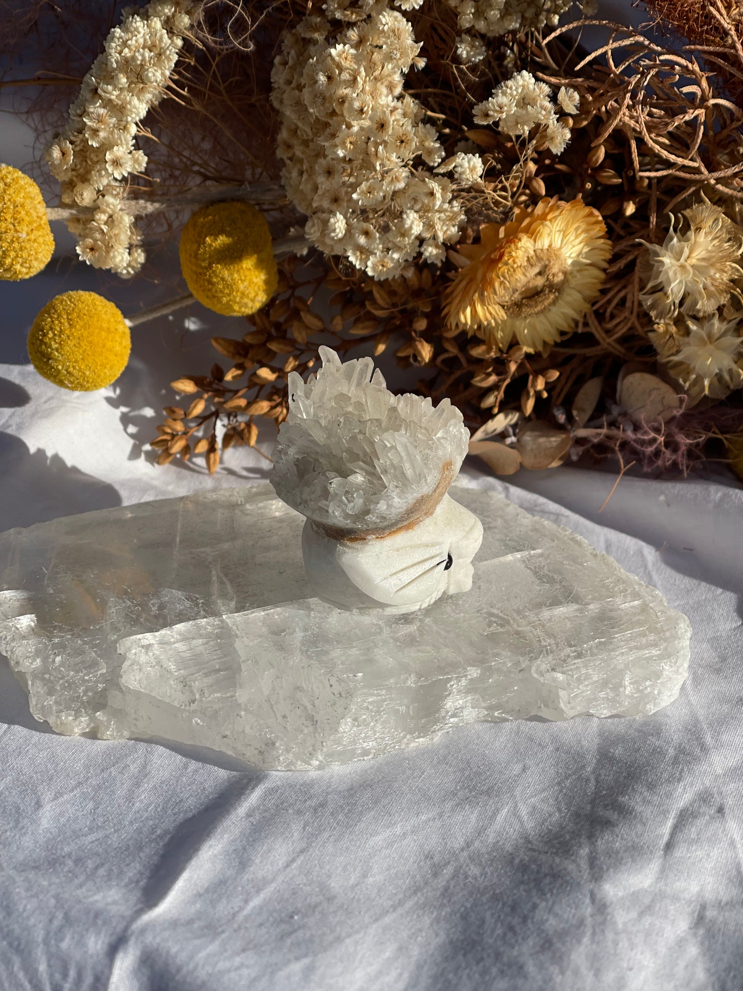 Quartz Cluster Elephant