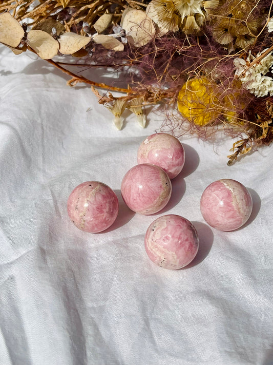 Rhodochrosite Mini Sphere