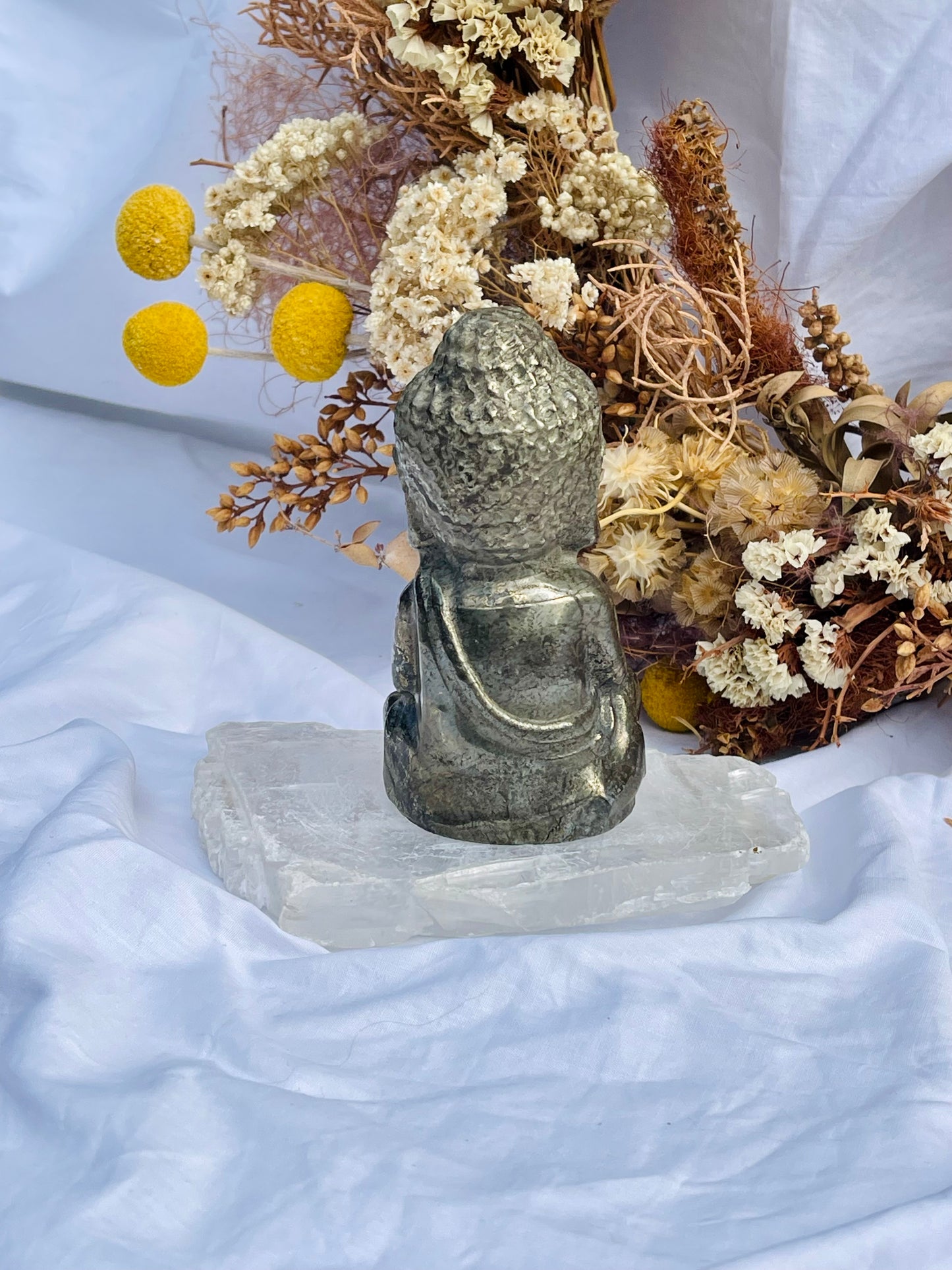 Pyrite Buddha
