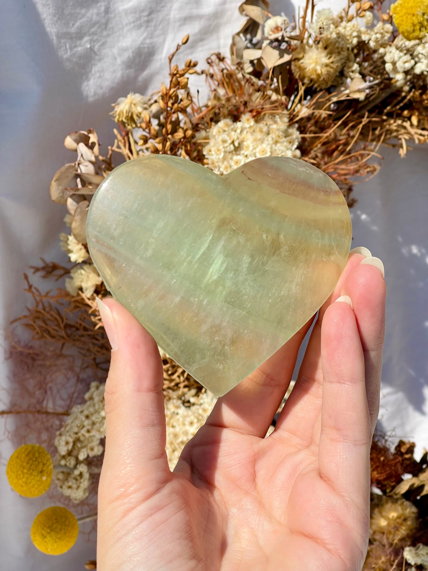 Candy Fluorite Heart #3