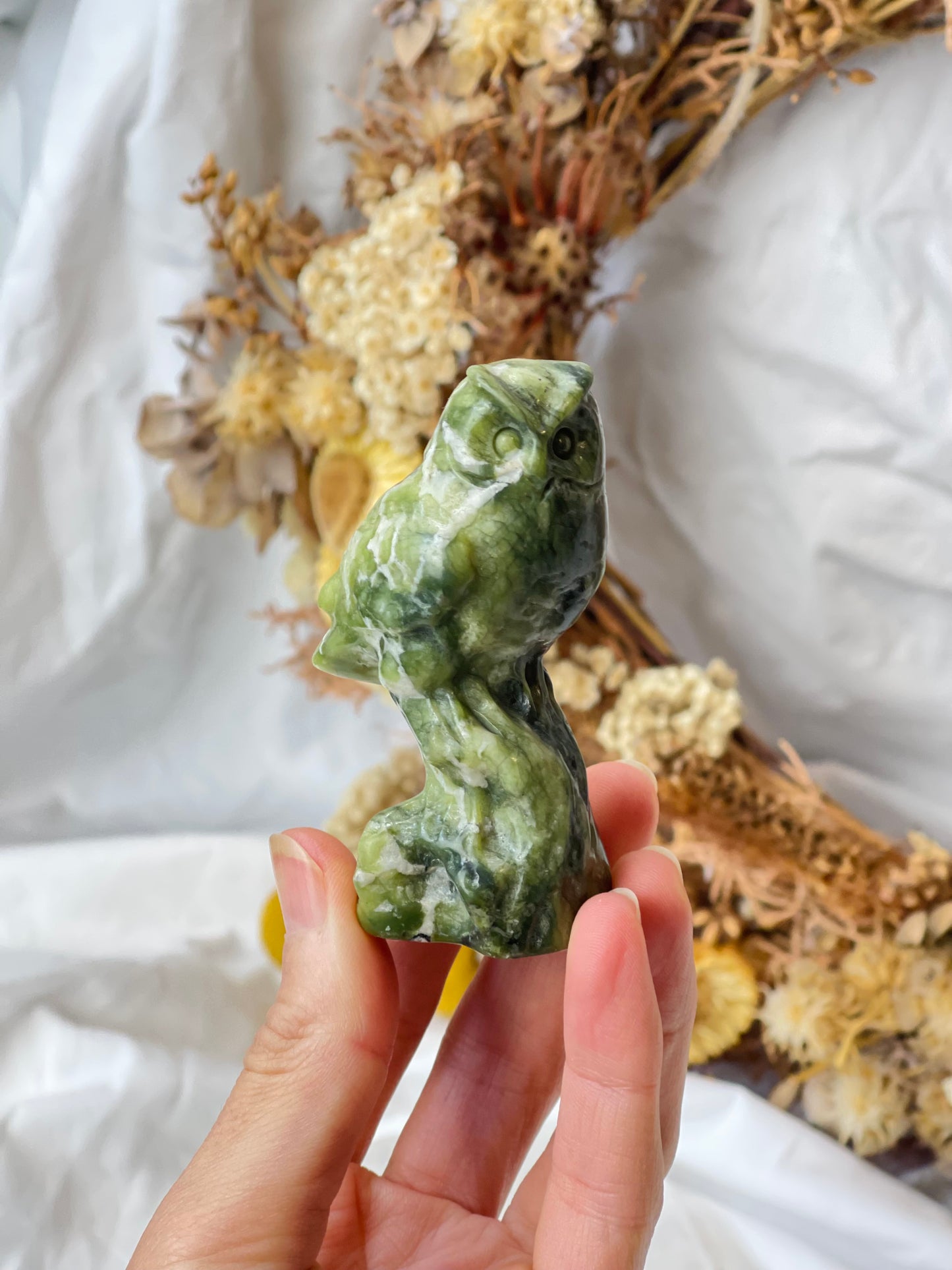 Green Jade Owl