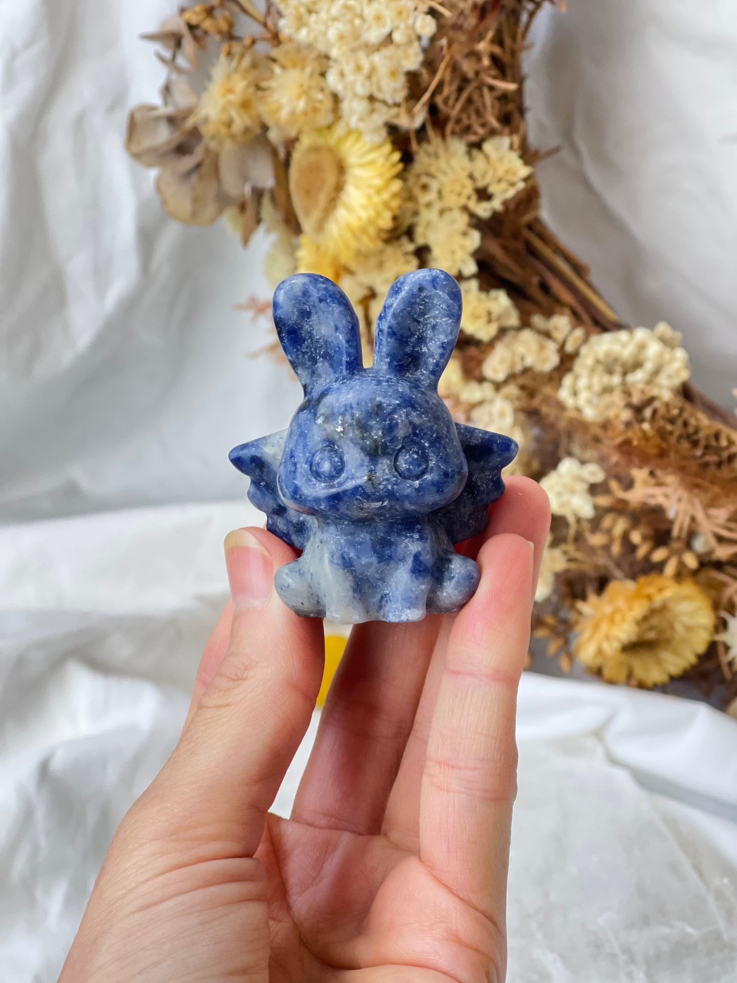 Sodalite Winged Bunny #1