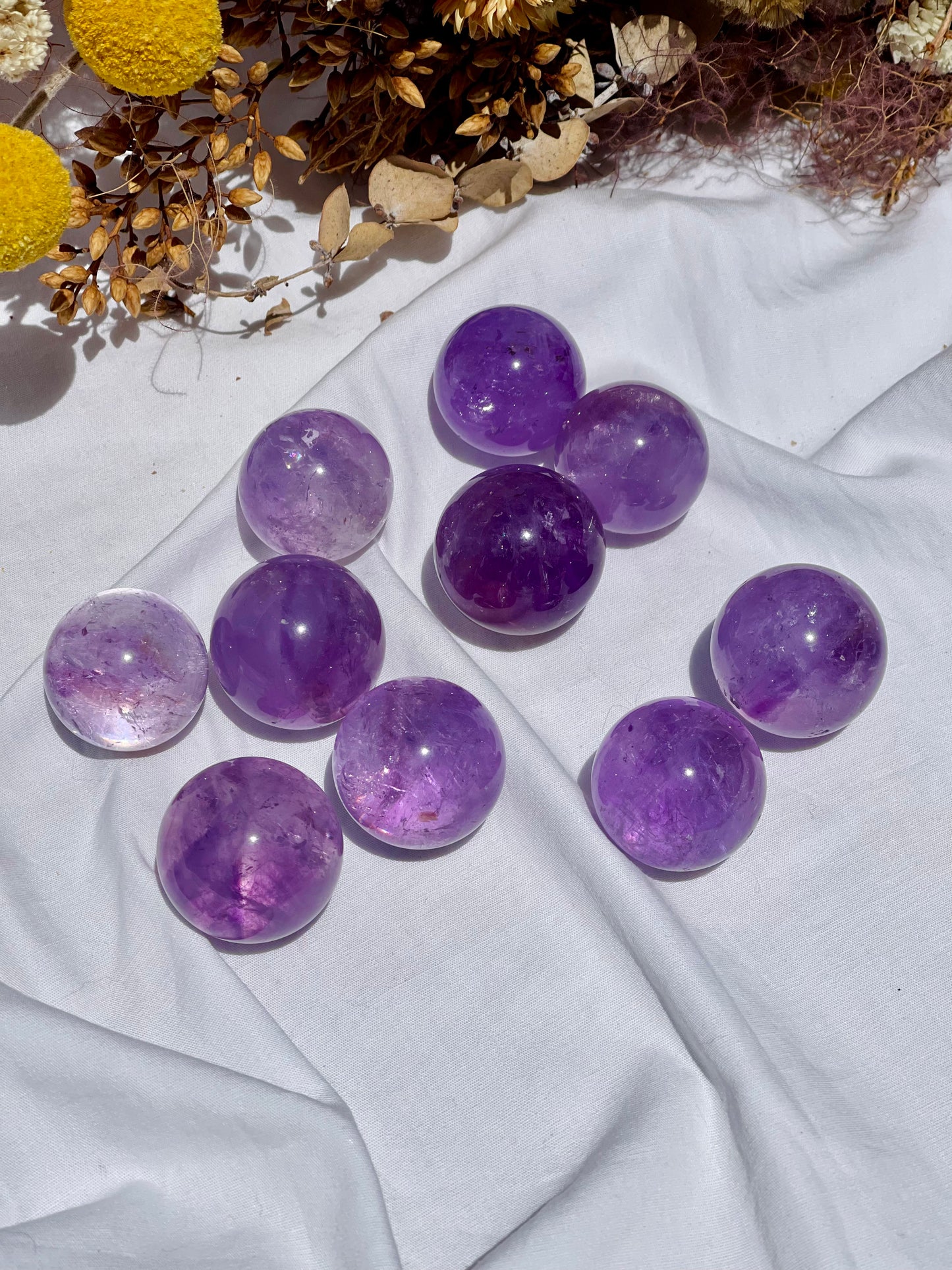 Ametrine Mini Sphere