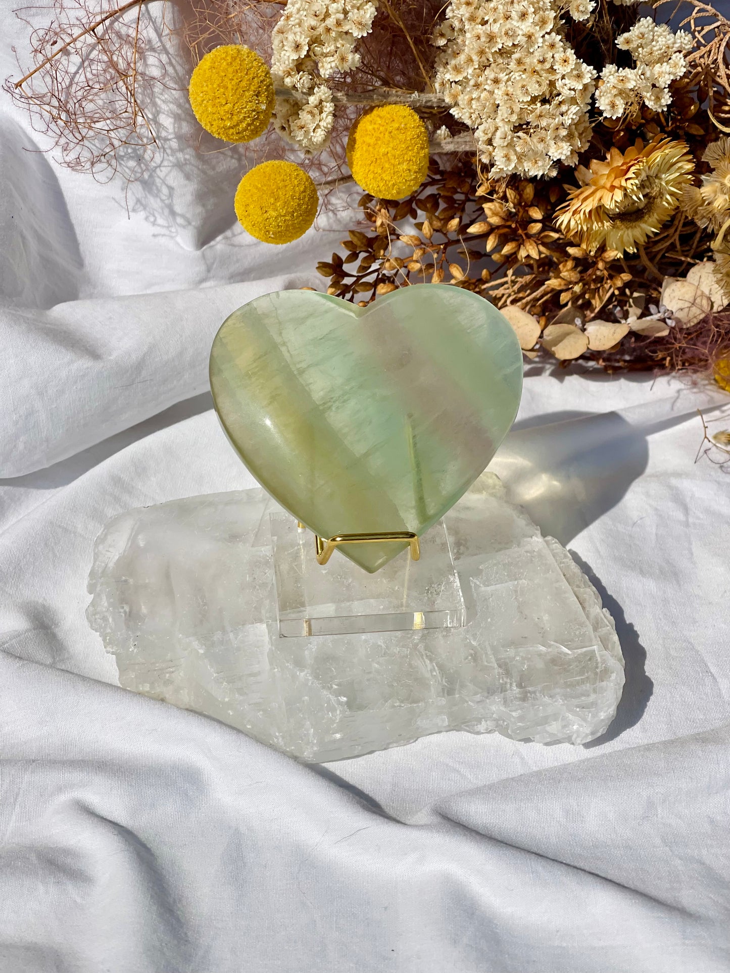 Candy Fluorite Heart #1