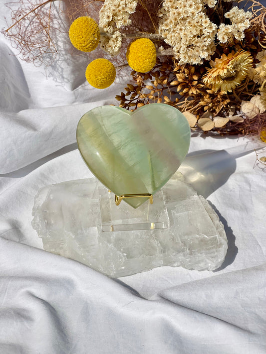 Candy Fluorite Heart #1