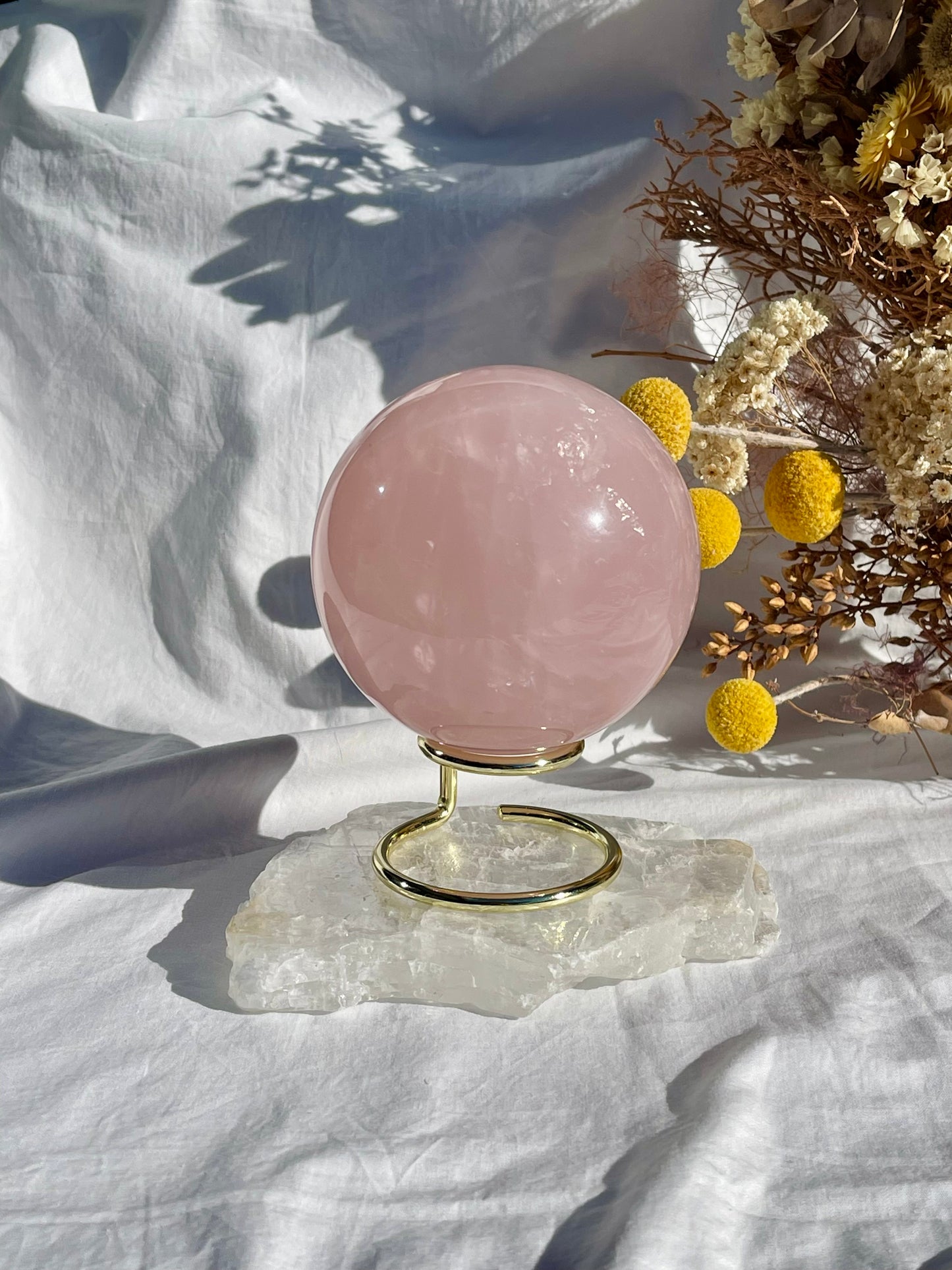 Rose Quartz Sphere