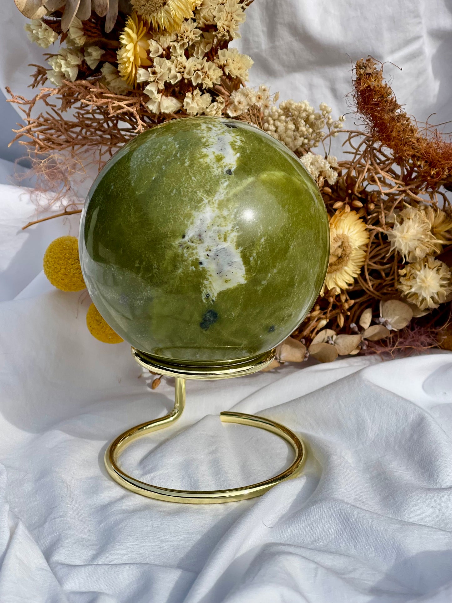 Green Jade Sphere