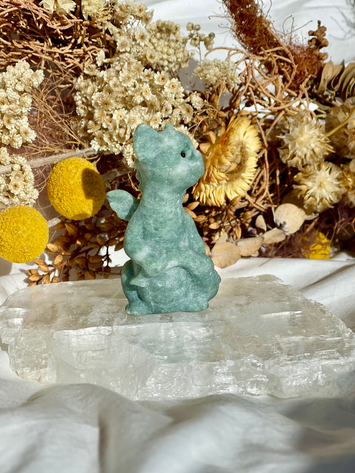 Green Jade Baby Dragon