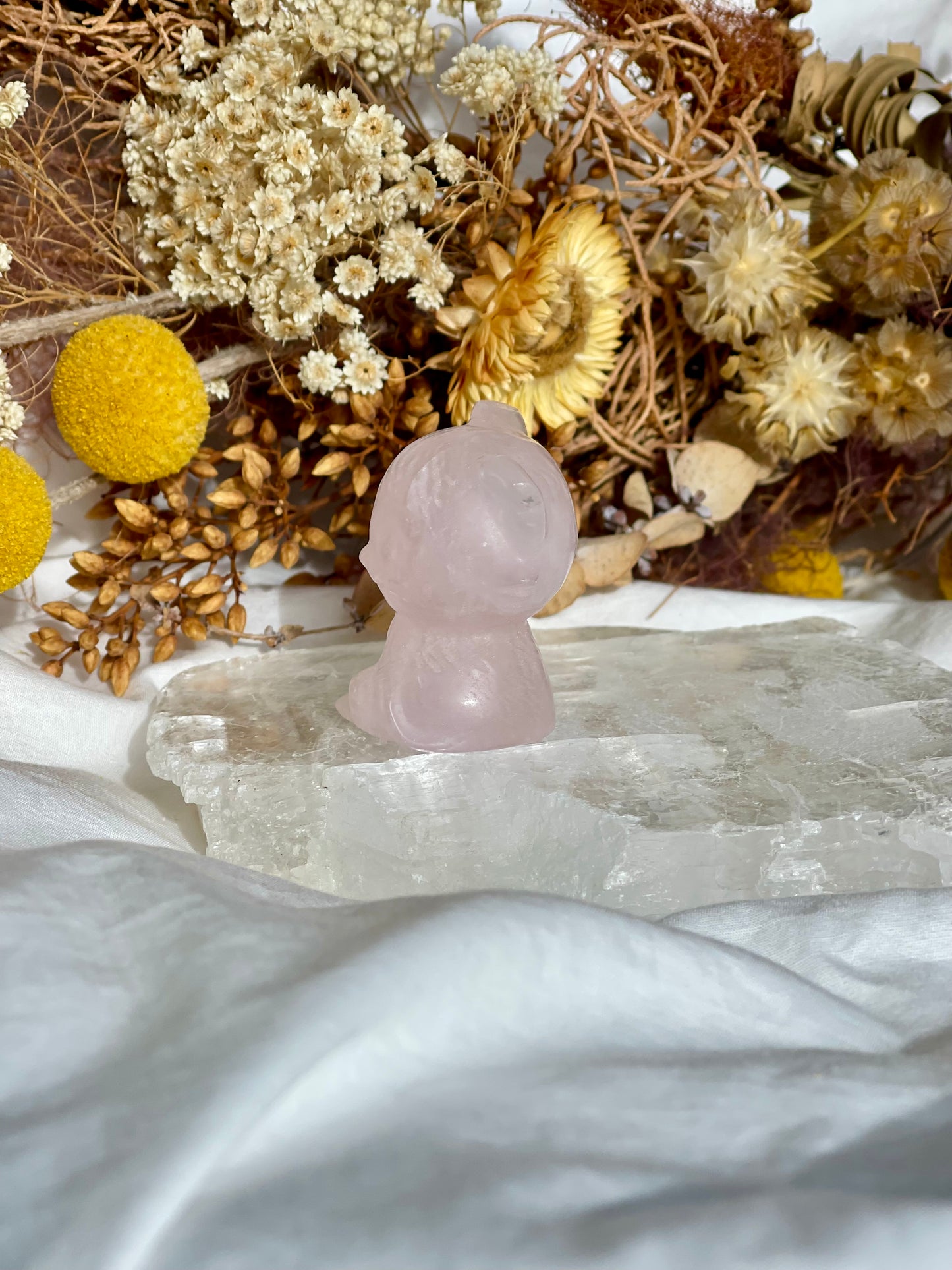 Rose Quartz Cat #1