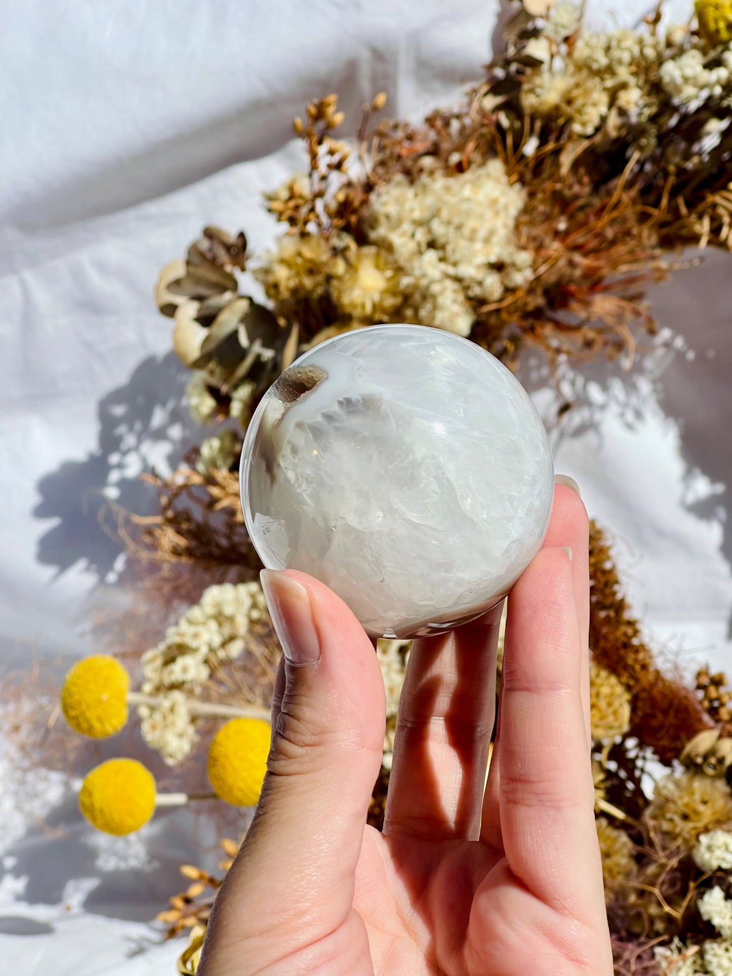Druzy Agate Sphere #4