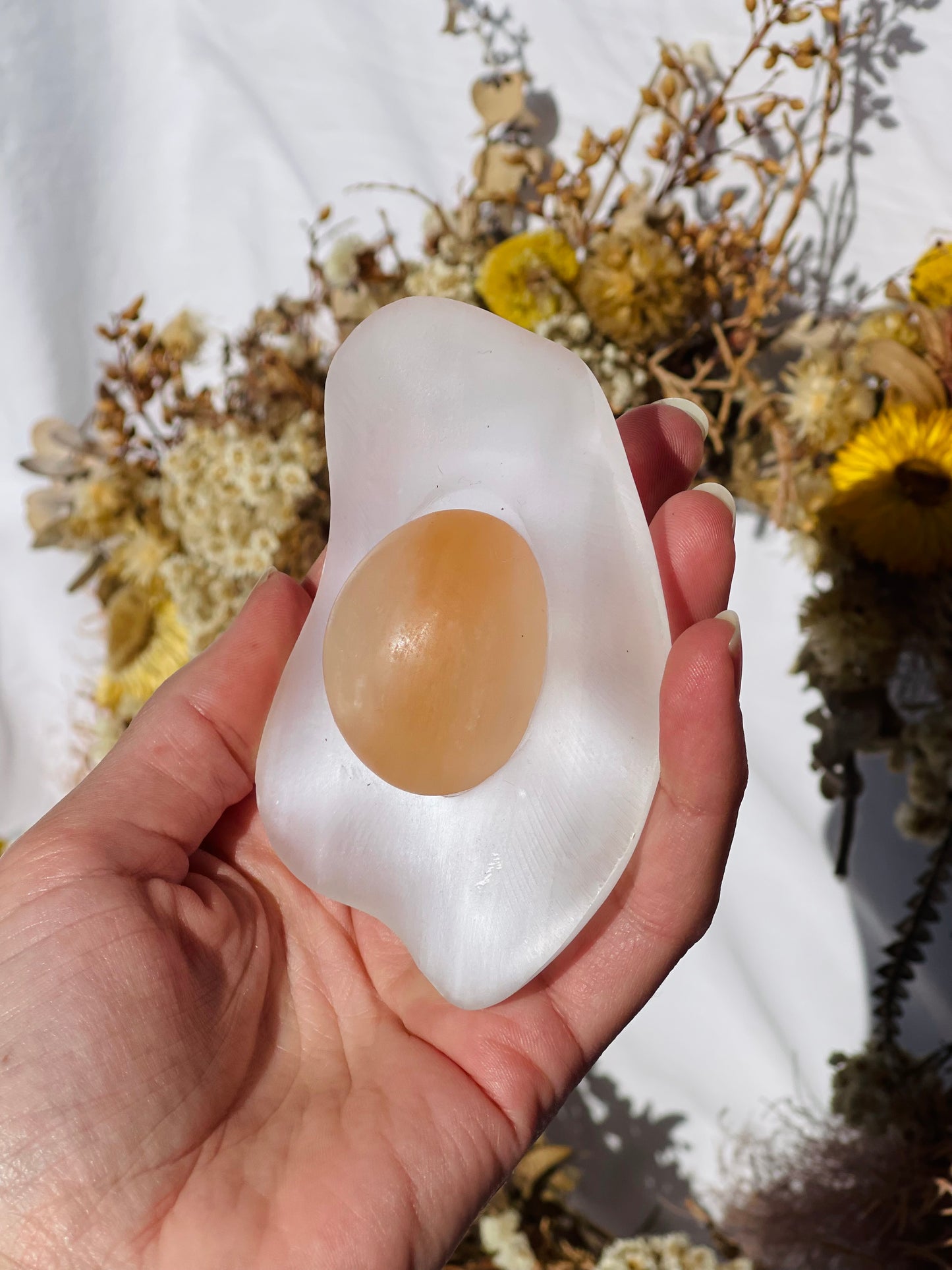 Selenite Egg #2