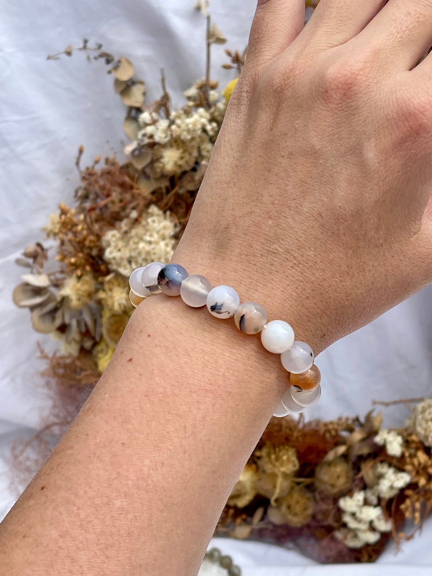 Aquatic Agate Bracelet