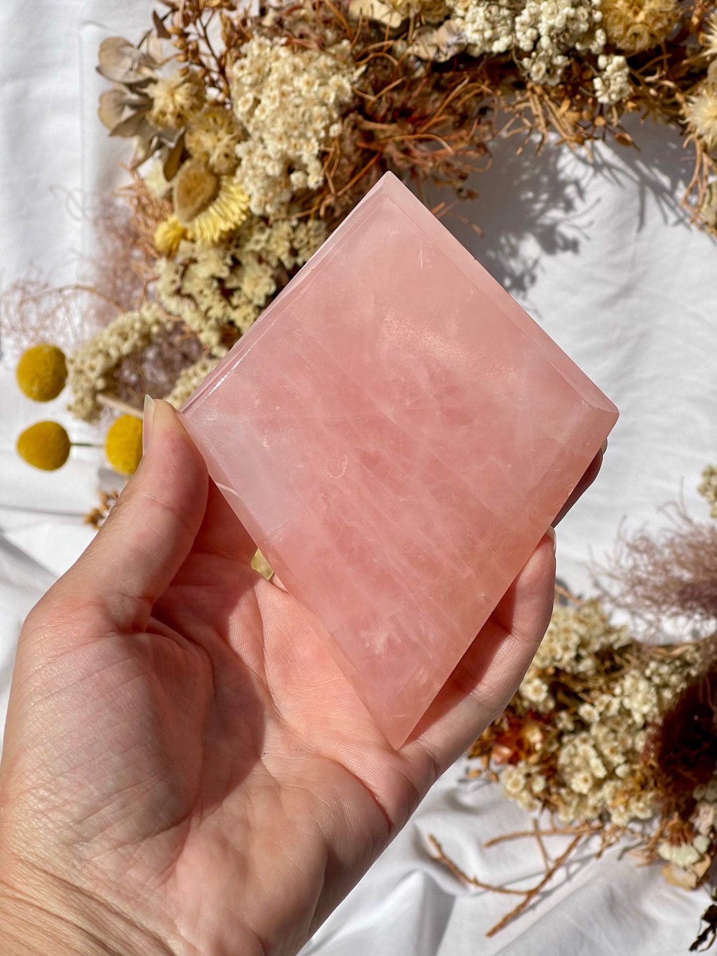 Rose Quartz Diamond #2