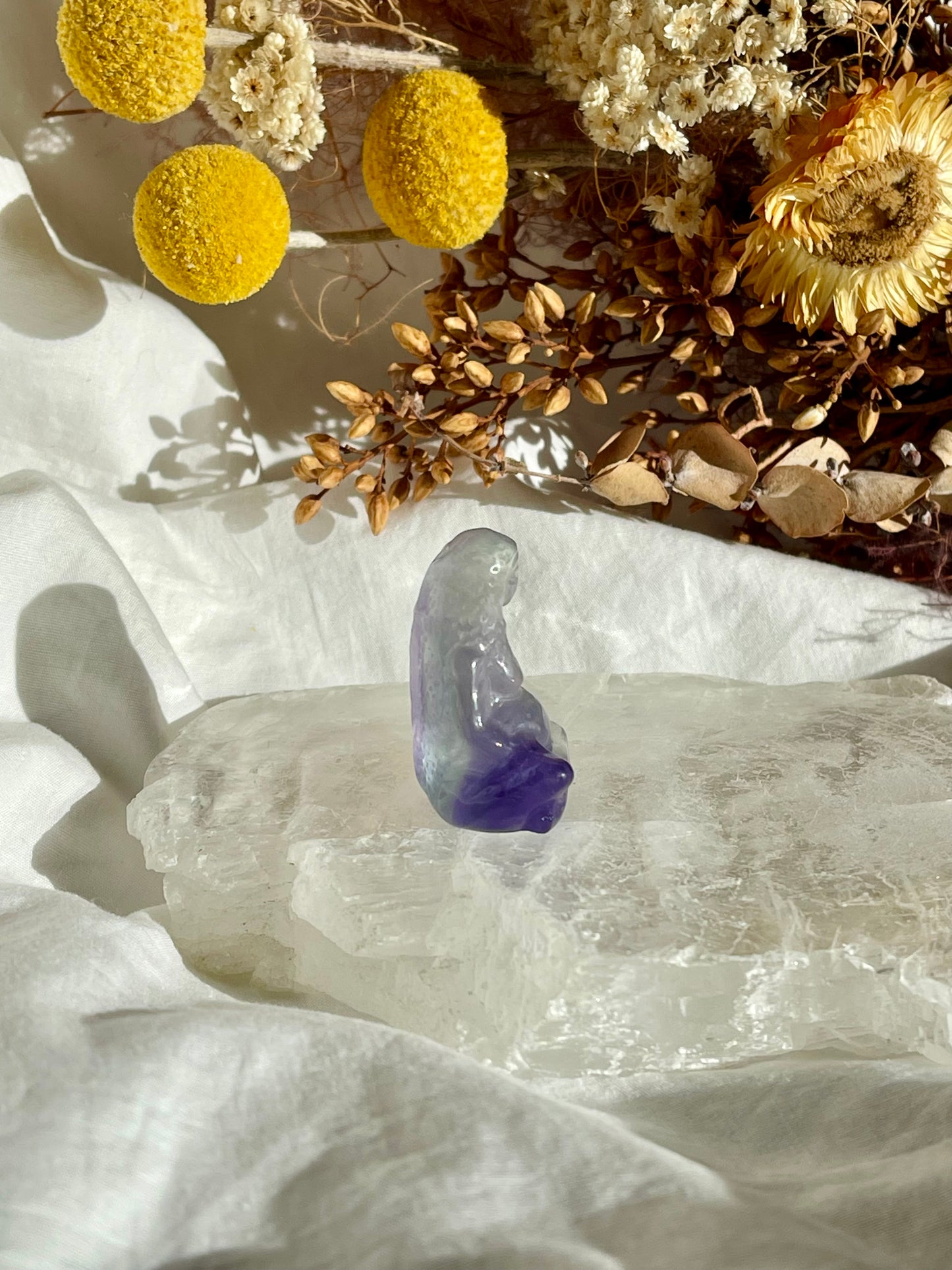 Fluorite Mother Earth Goddess #4