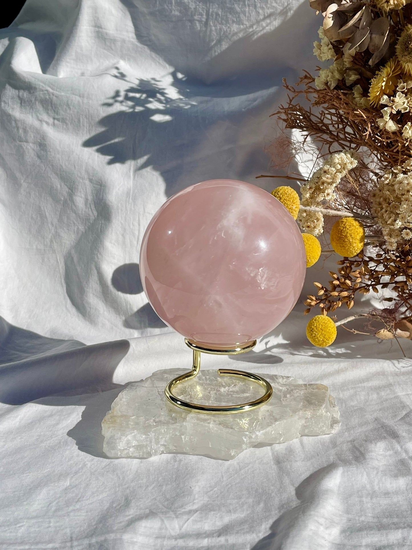 Rose Quartz Sphere
