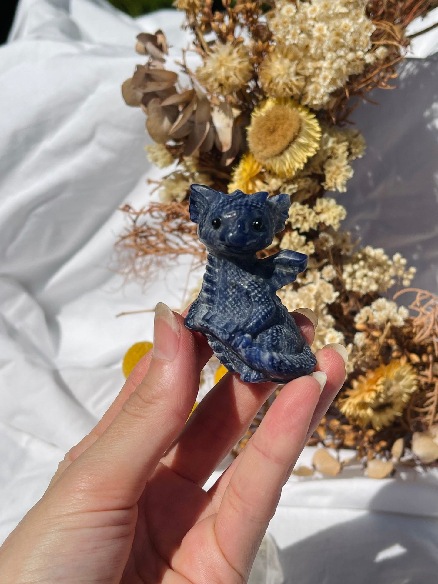 Sodalite Dragon
