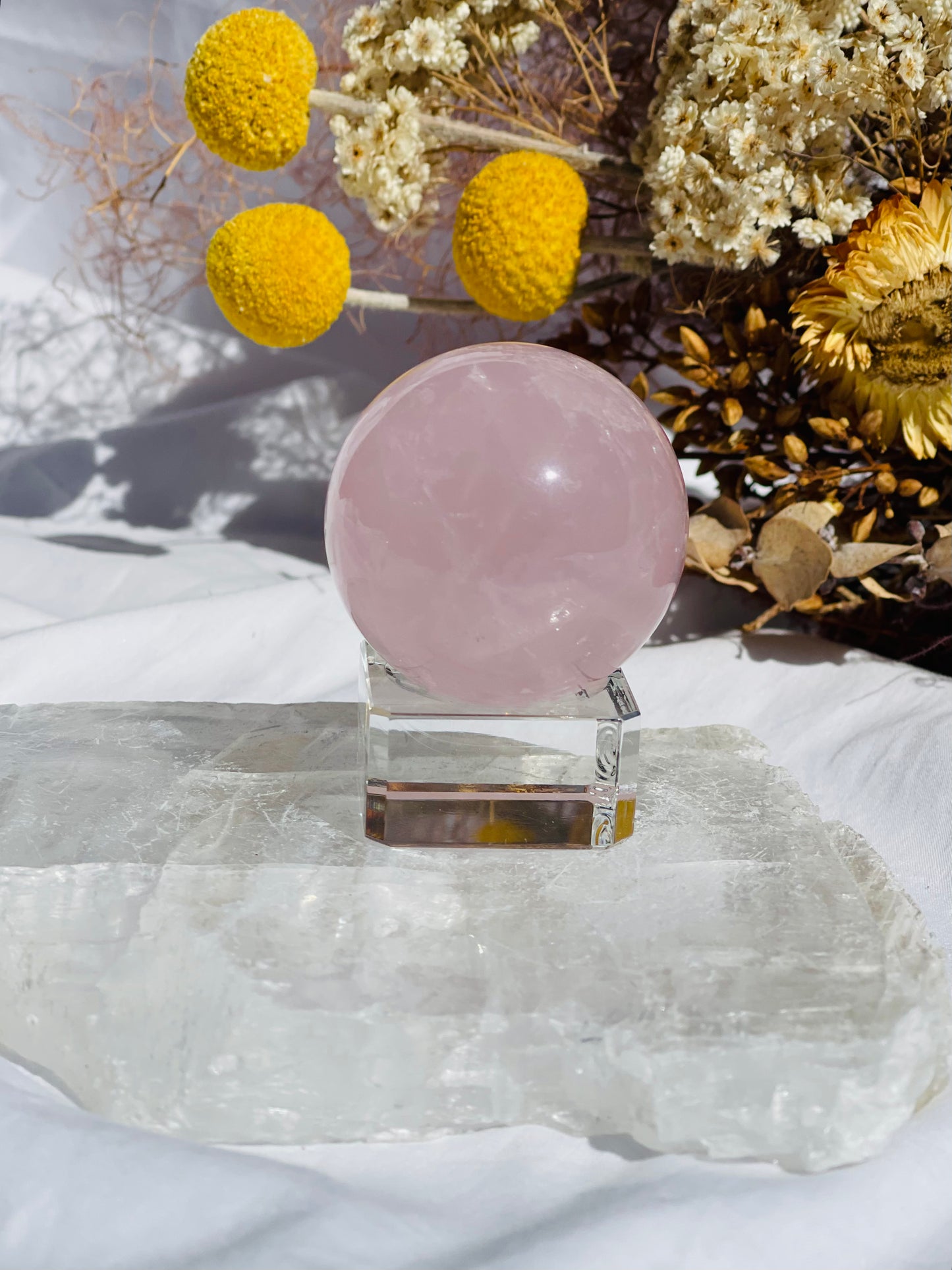 Rose Quartz Sphere
