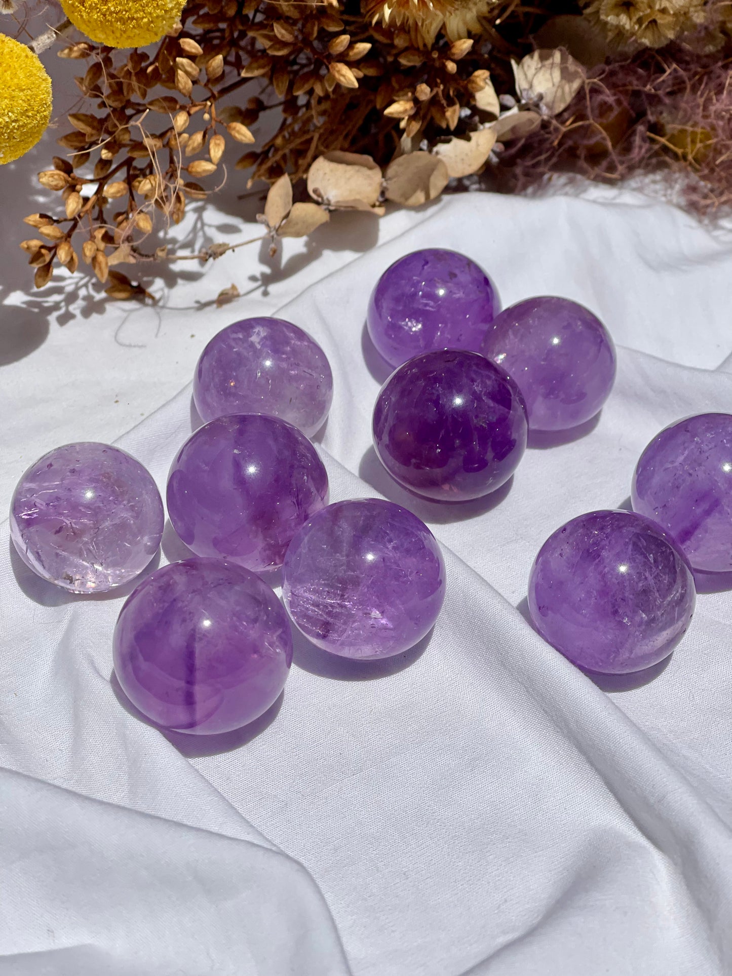 Ametrine Mini Sphere