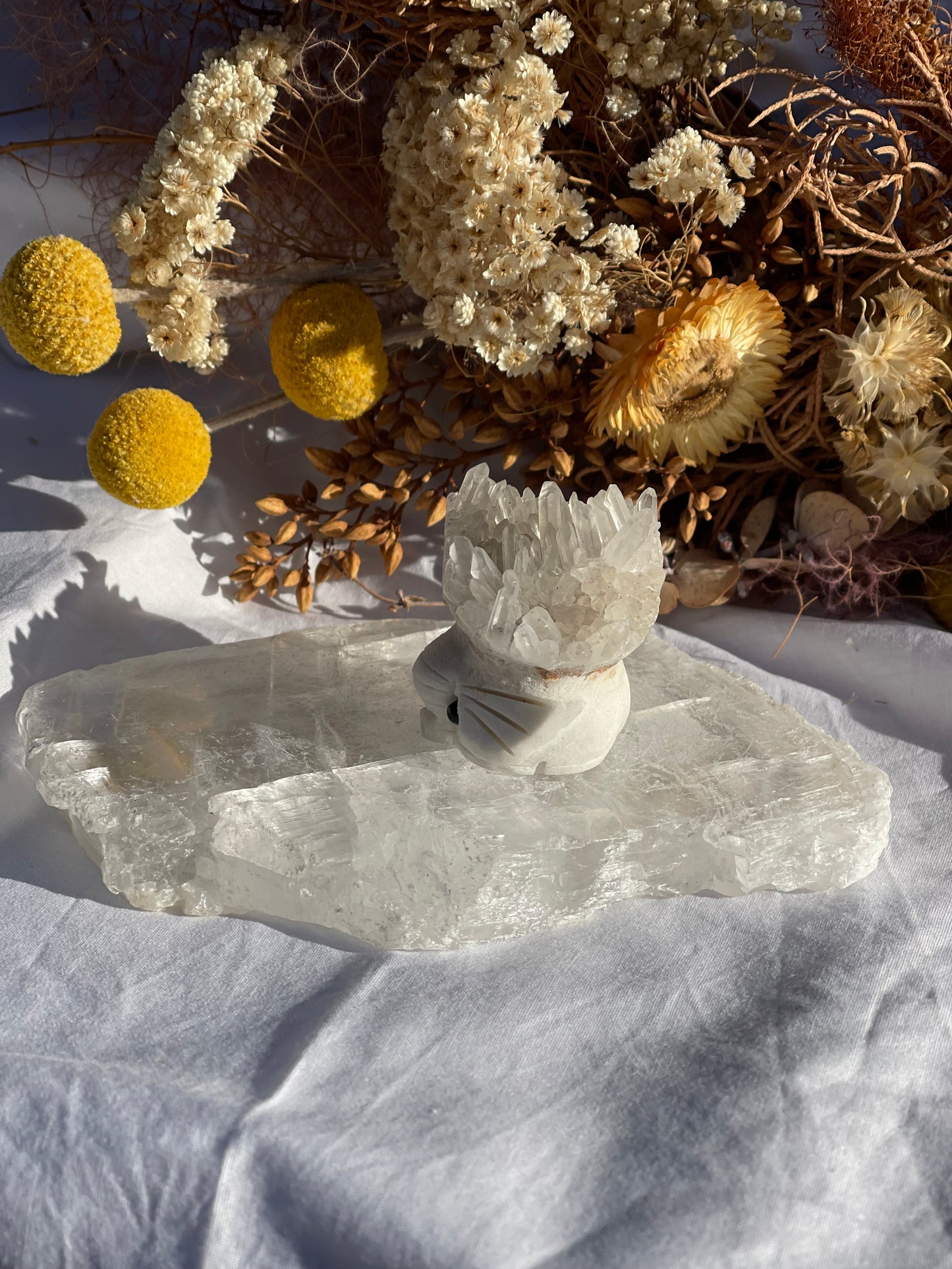 Quartz Cluster Elephant