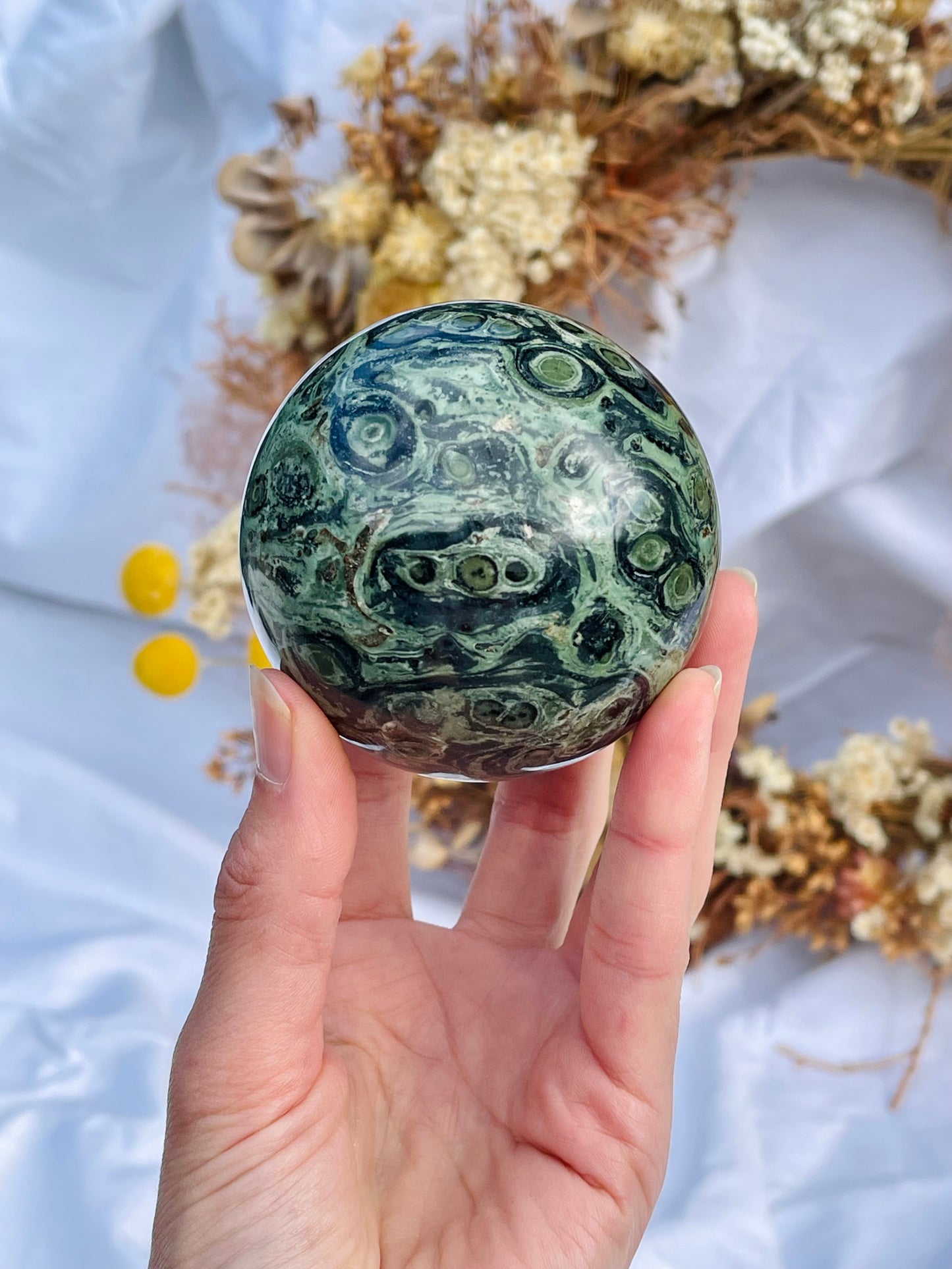 Kambaba Jasper Sphere #1