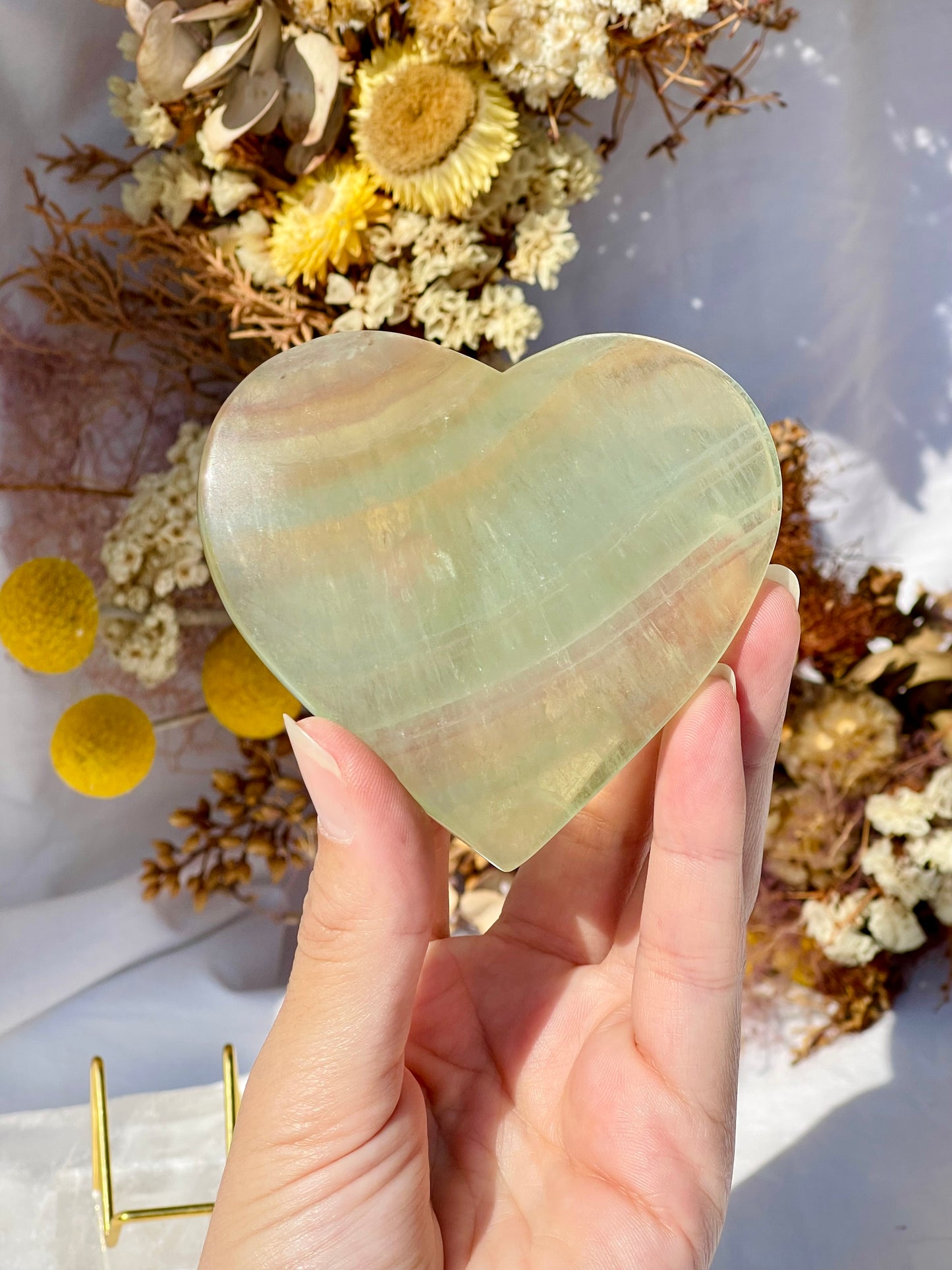 Candy Fluorite Heart #3