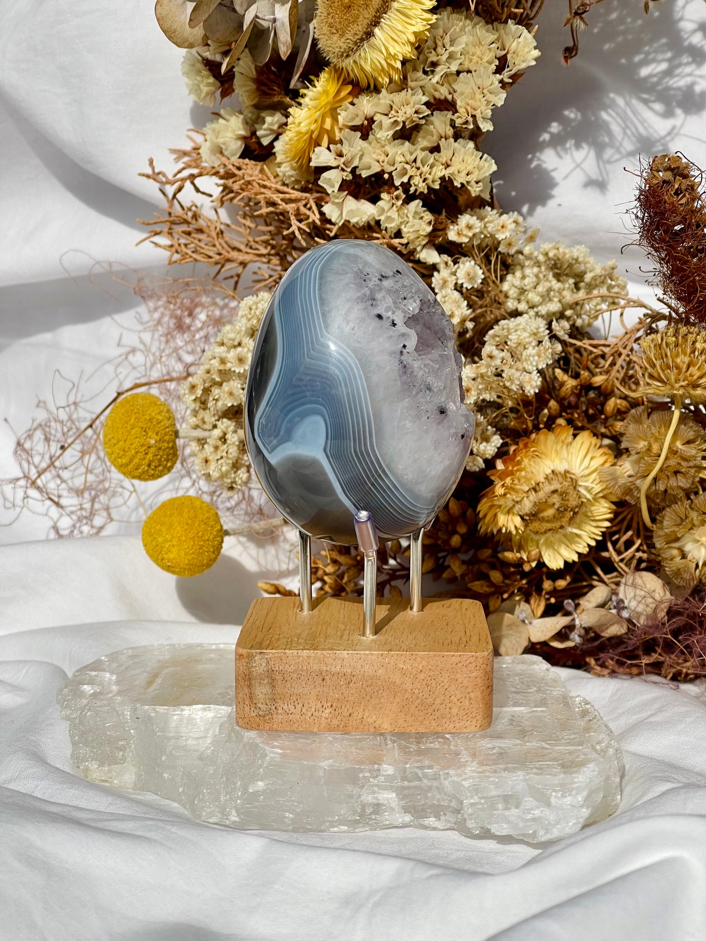 Druzy Agate Egg