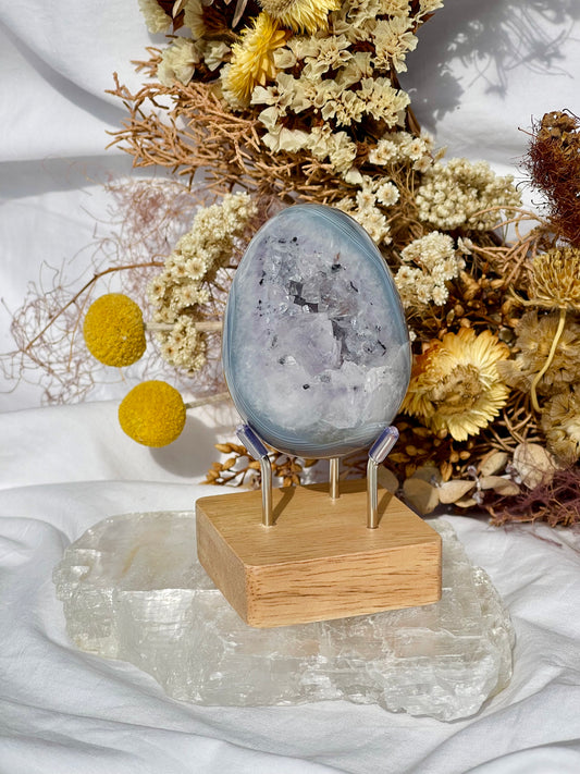 Druzy Agate Egg