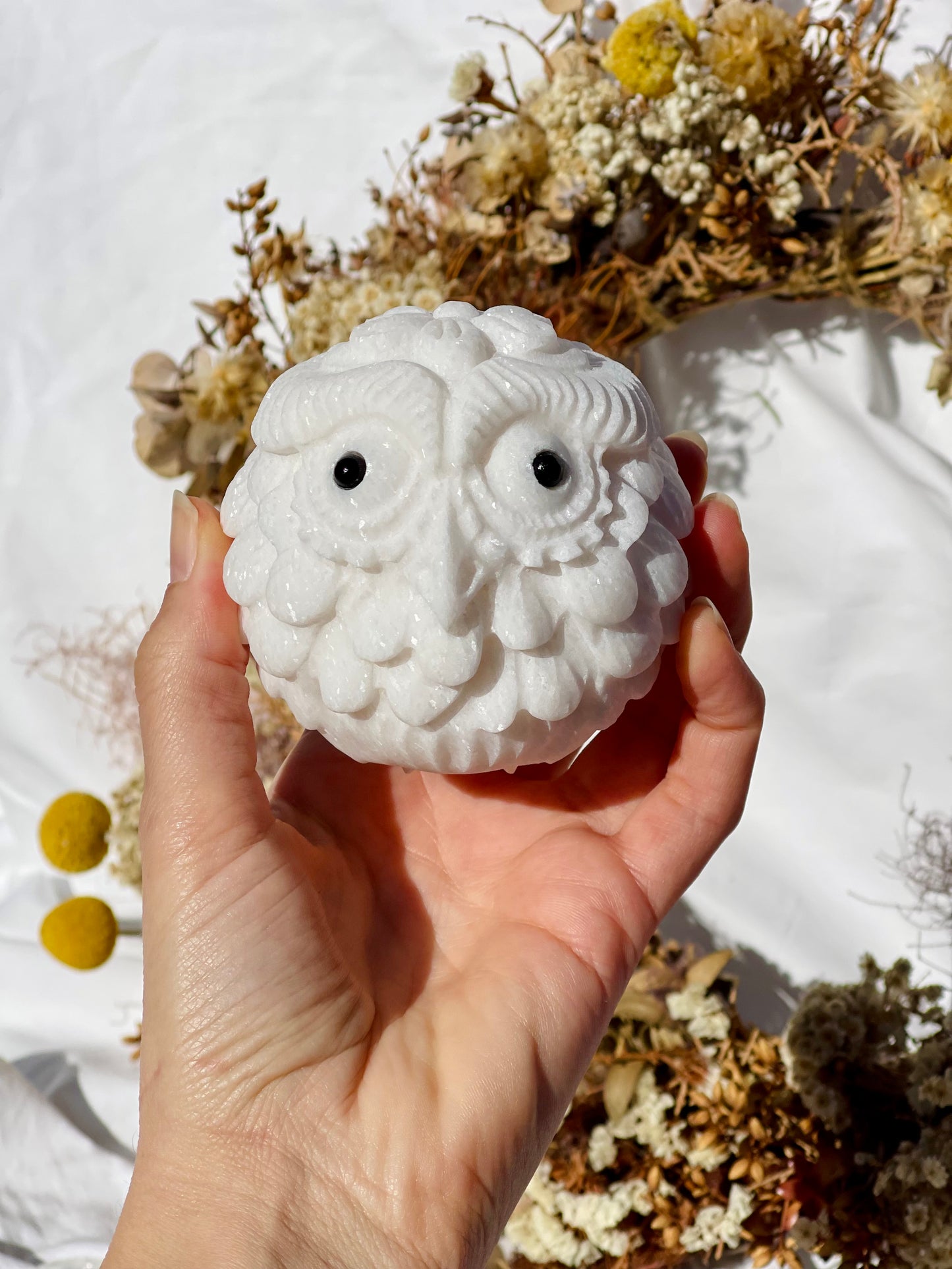 White Jade Owl