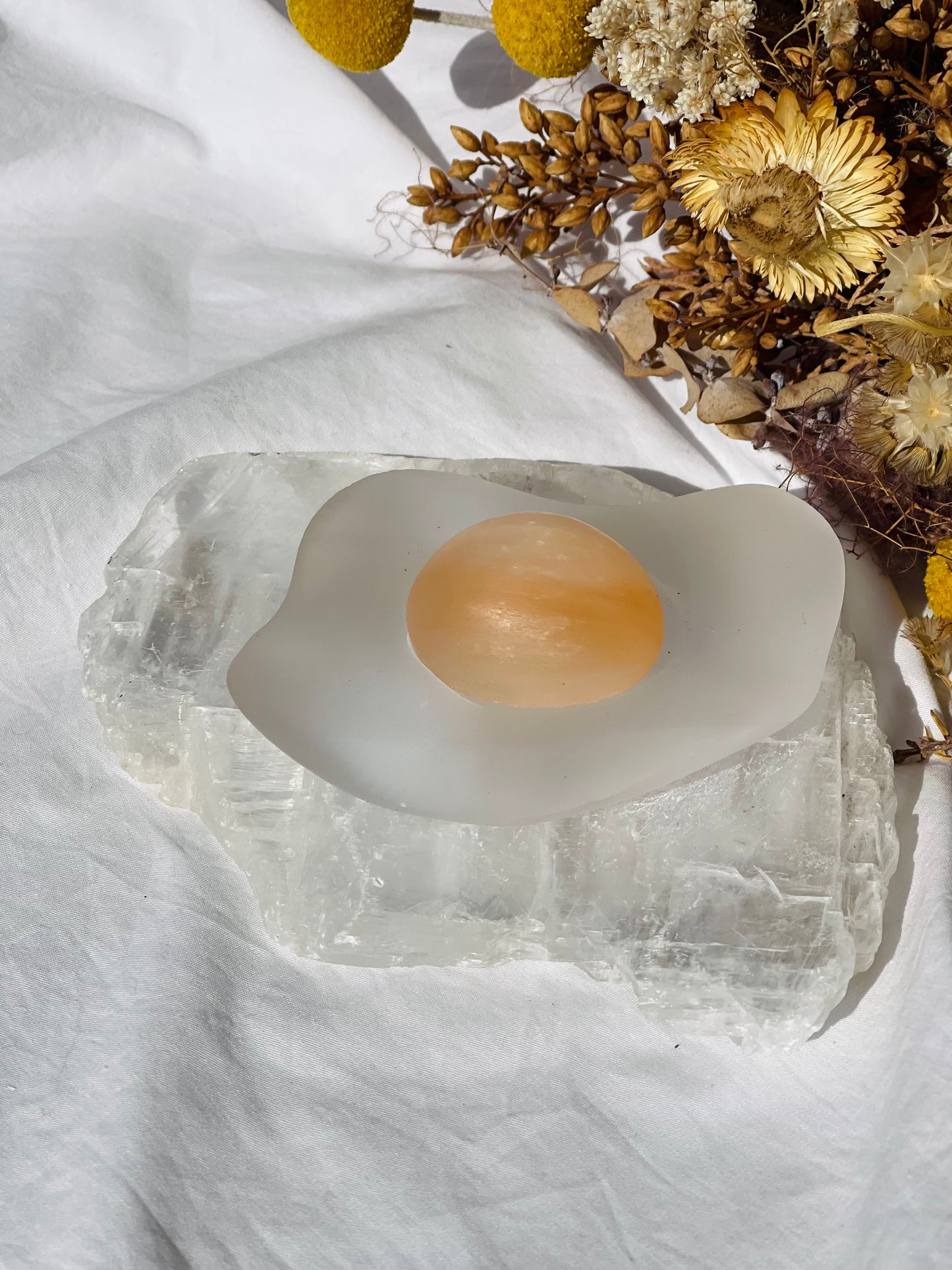 Selenite Egg #2