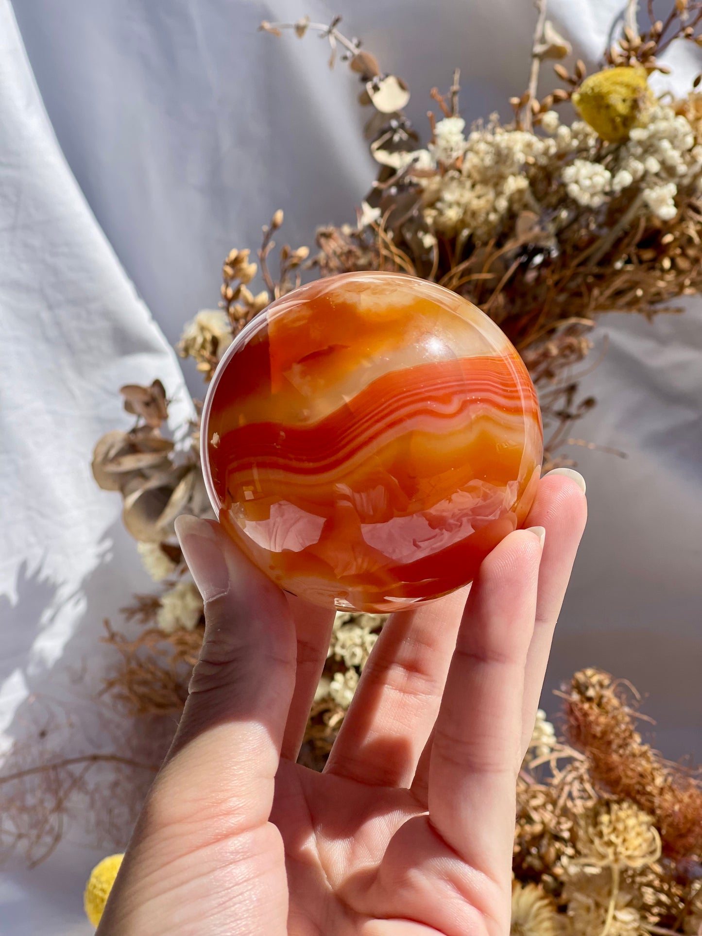 Carnelian Sphere #2