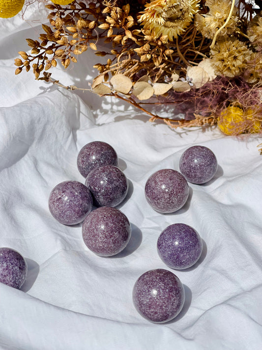 Lepidolite Mini Sphere