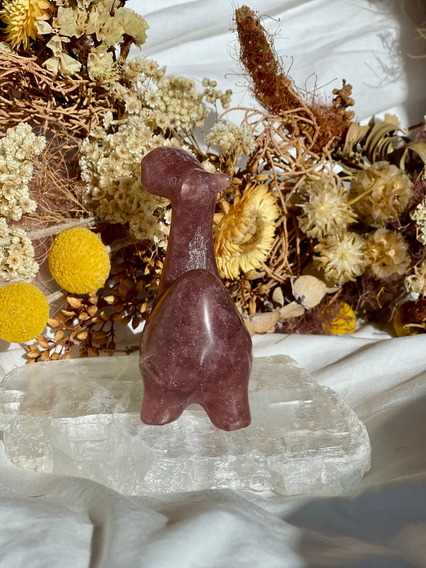 Strawberry Quartz Camel