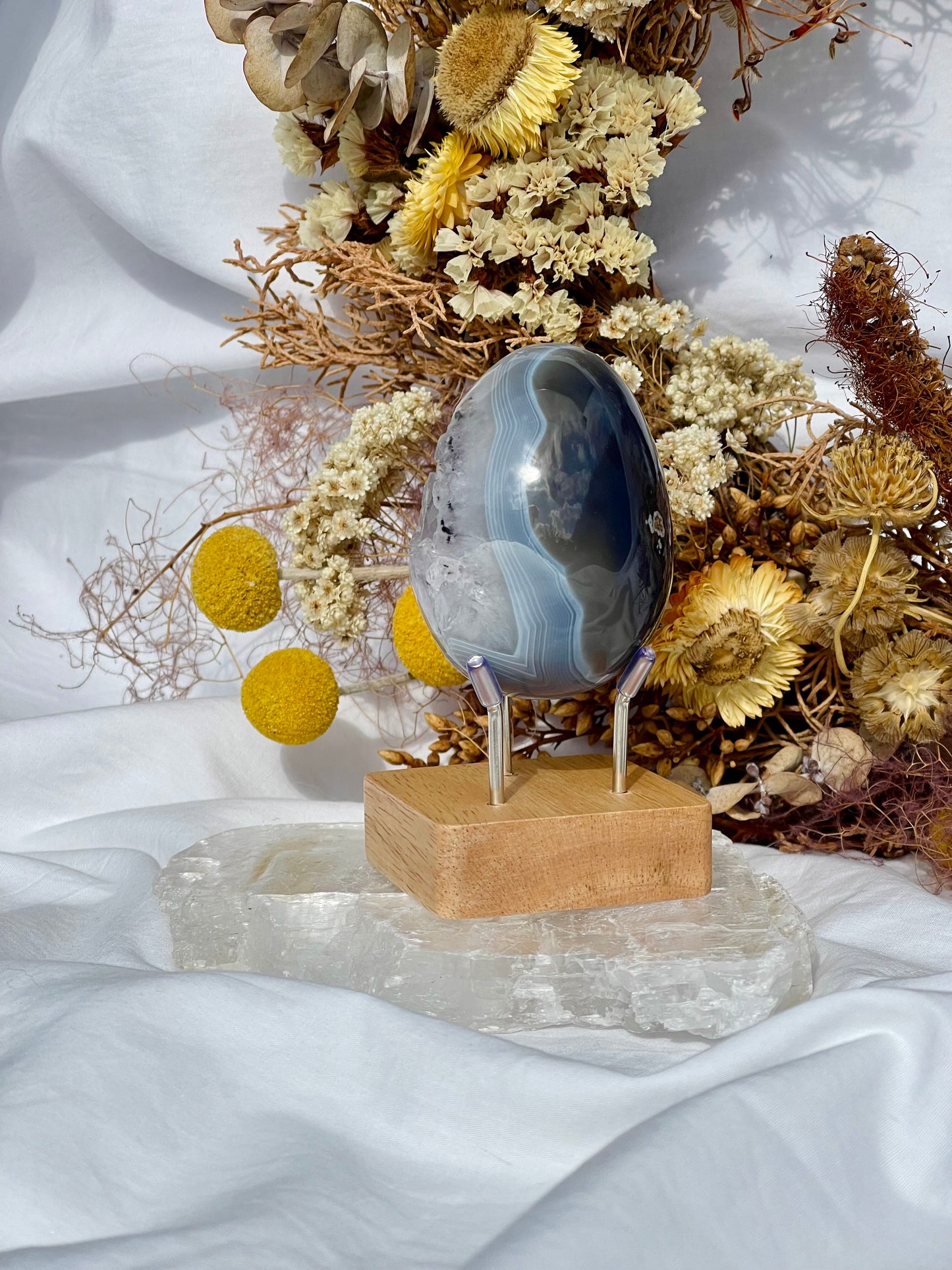 Druzy Agate Egg