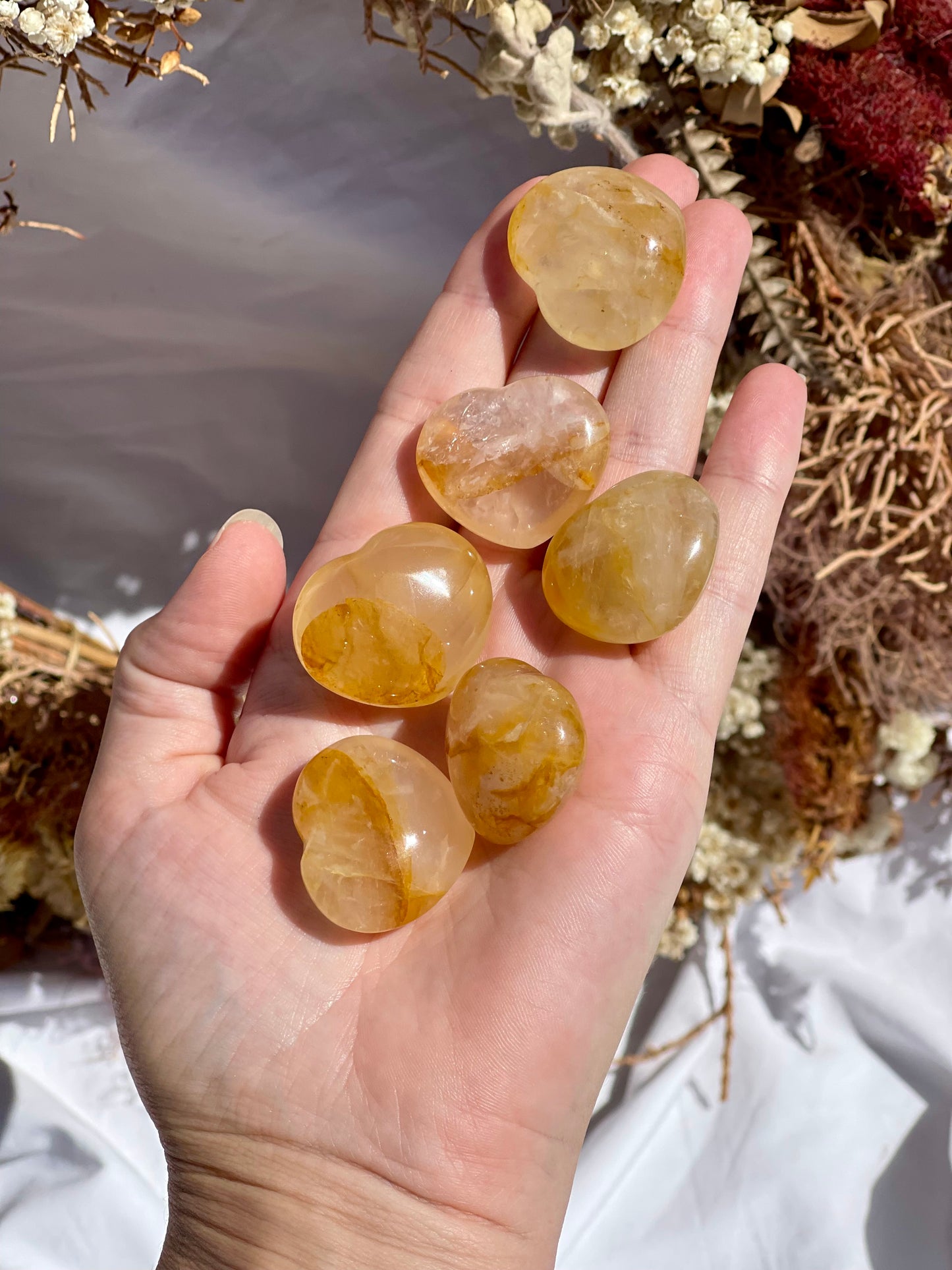 Golden healer Mini Heart