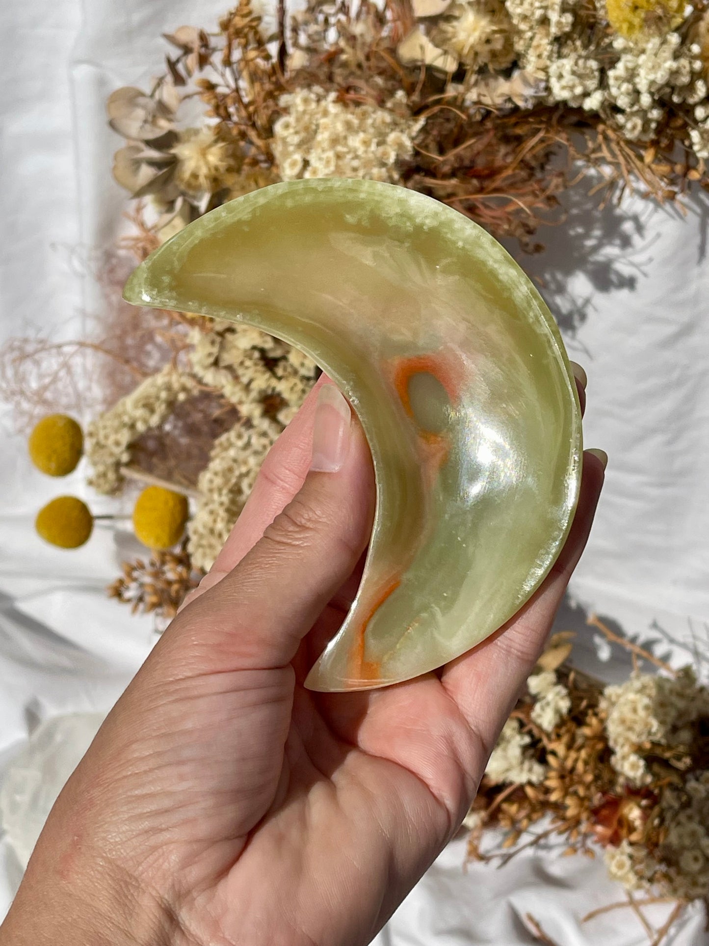 Afghanistan Jade Moon Dish #3