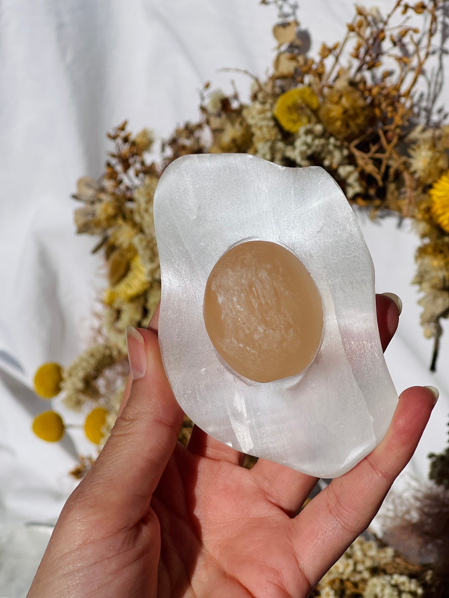 Selenite Egg #1