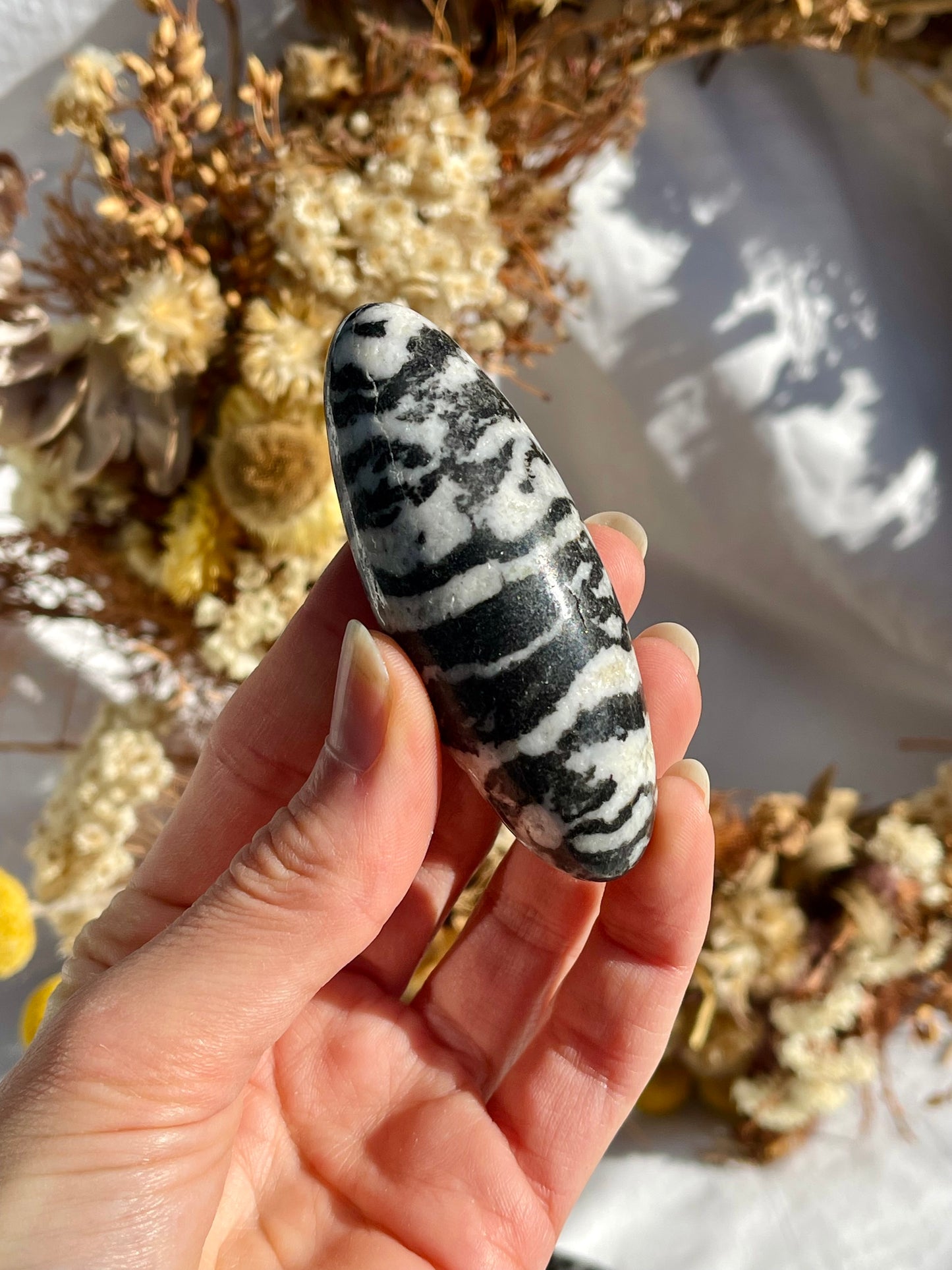 Zebra Stone Palmstone