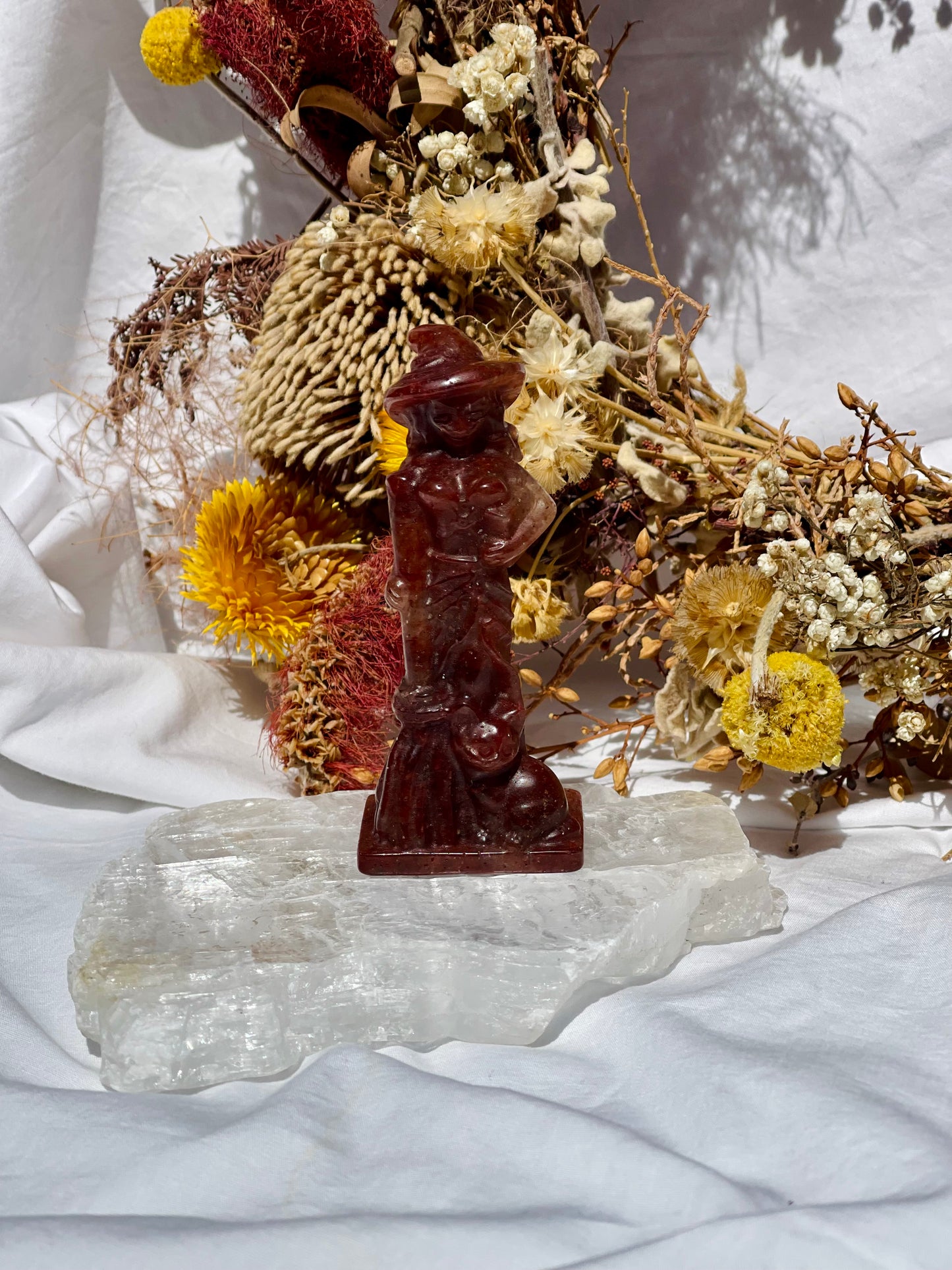 Strawberry Quartz Witch