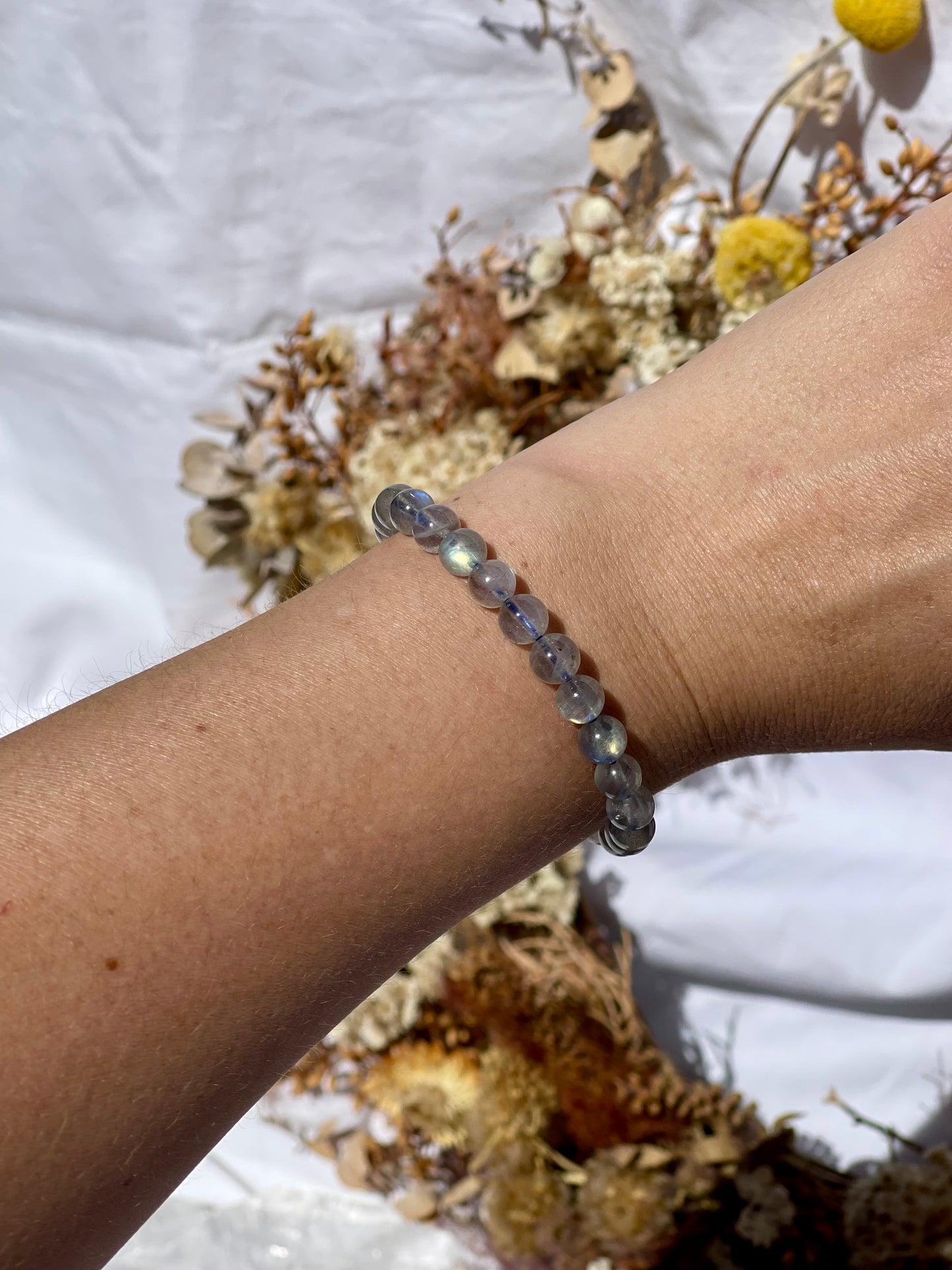 Labradorite Bracelet | 7mm