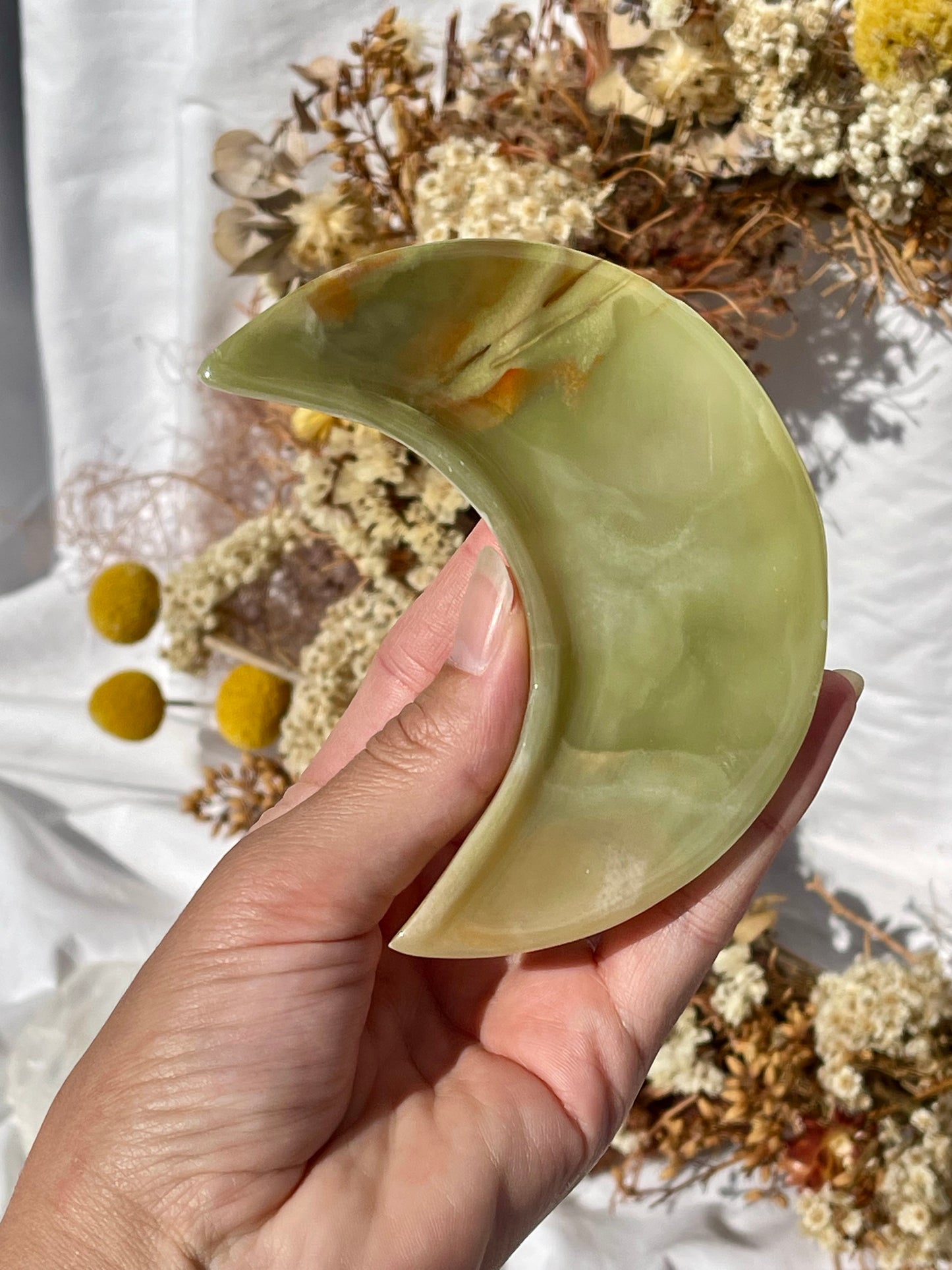 Afghanistan Jade Moon Dish #1