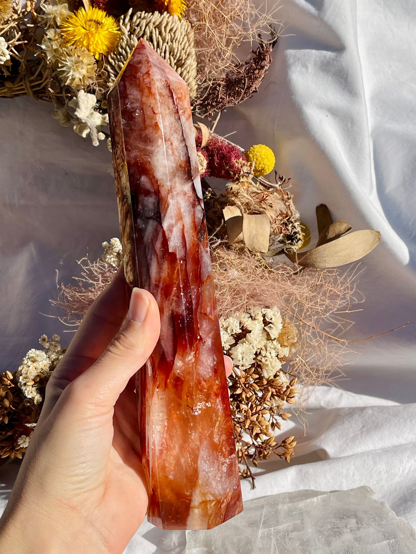 Fire Quartz Point