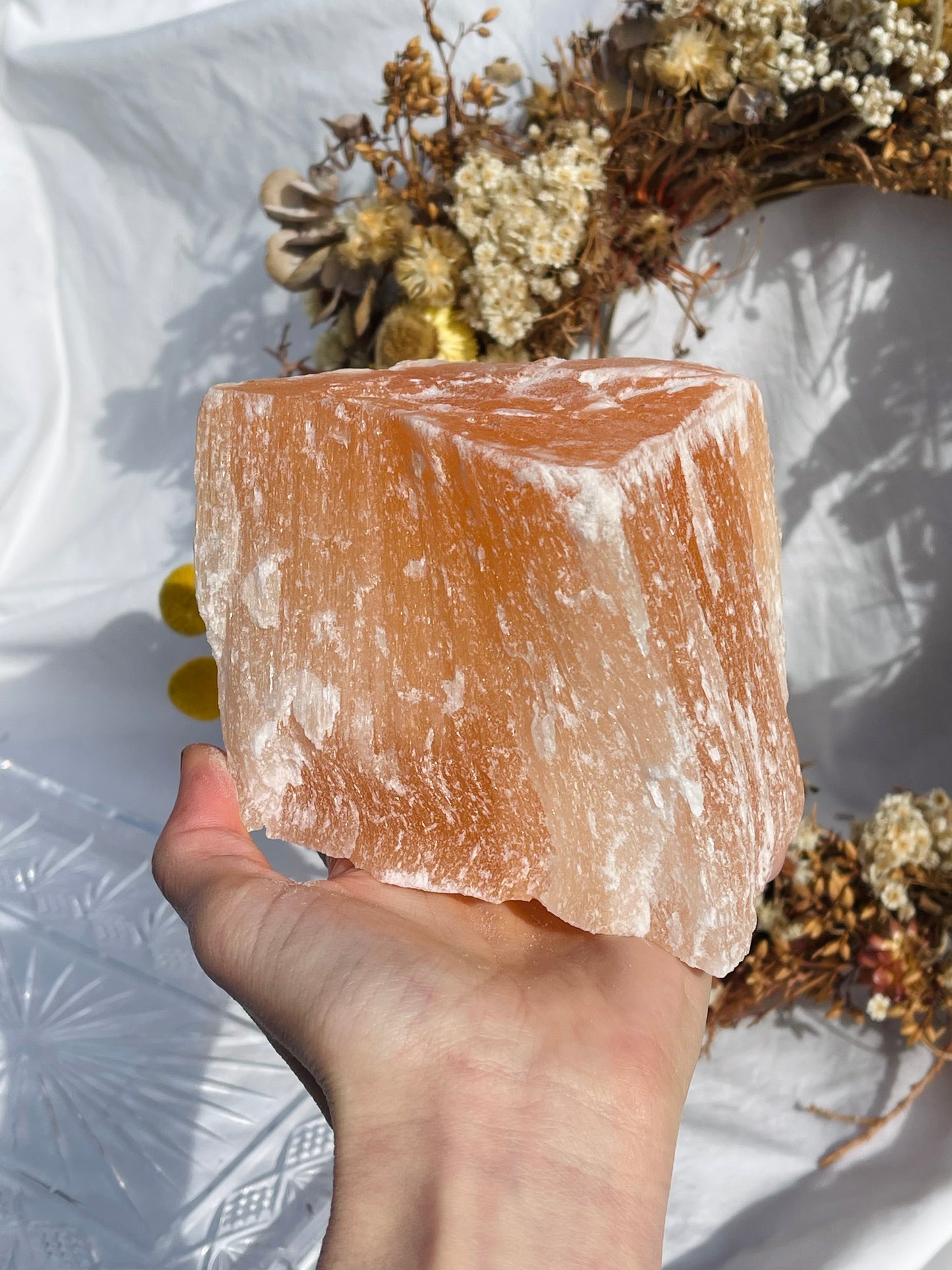 Orange Selenite Raw #1
