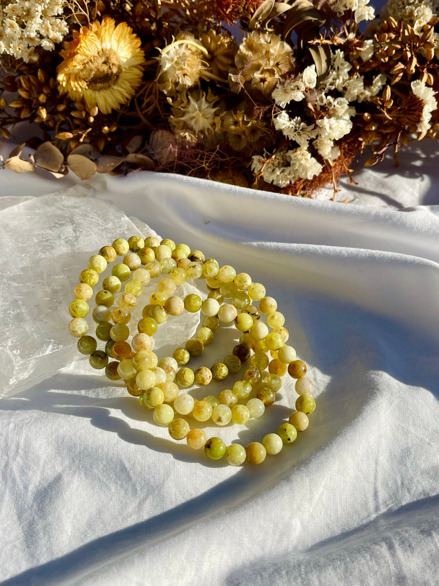 Green Opal Bracelet | 6mm