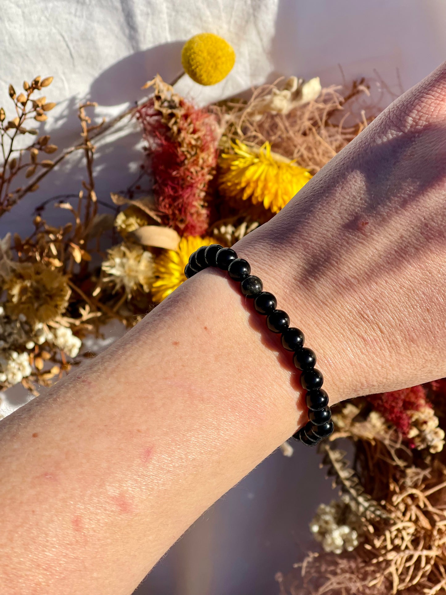 Black Obsidian Bracelet | 6mm