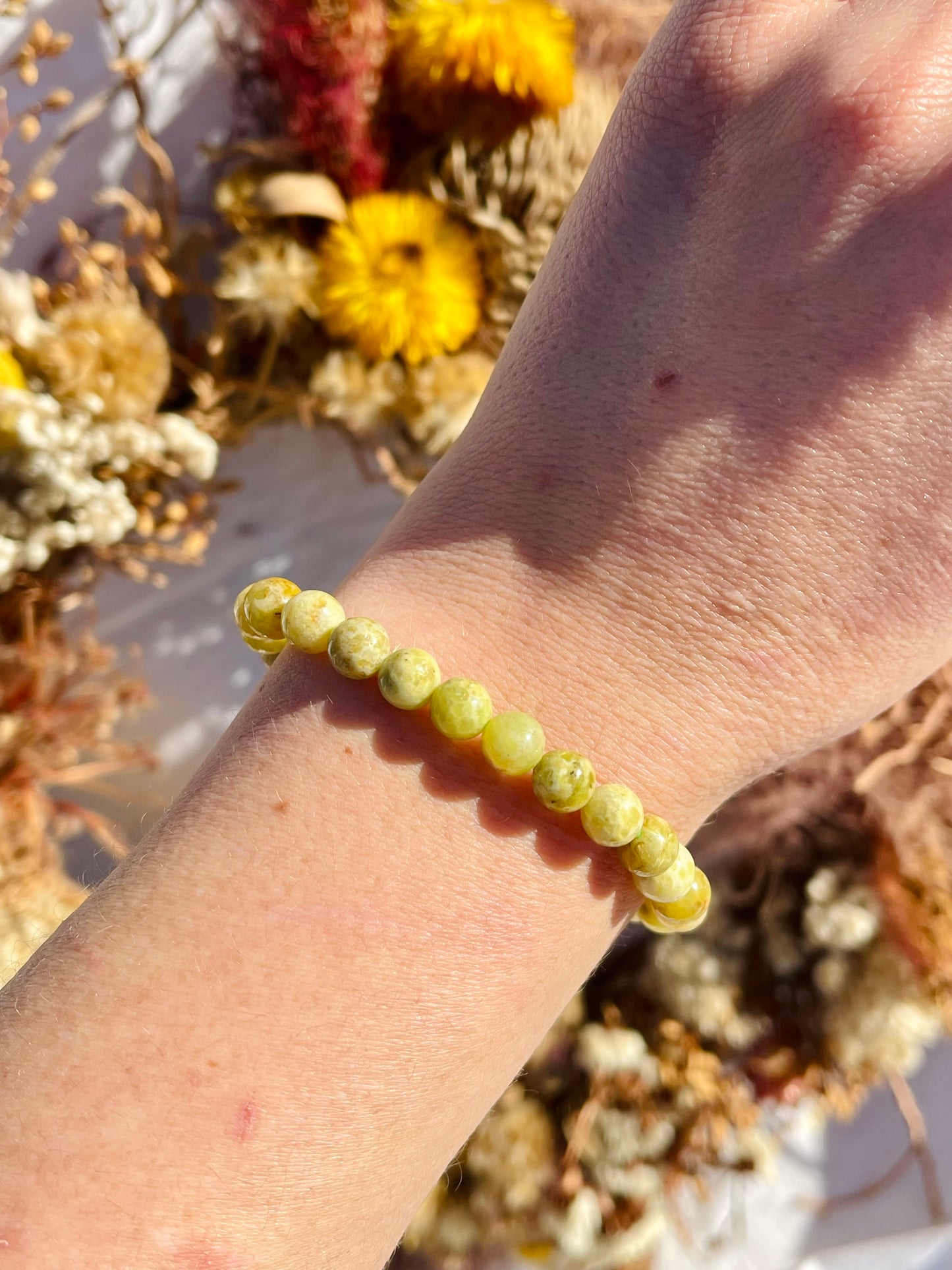 Green Opal Bracelet | 6mm