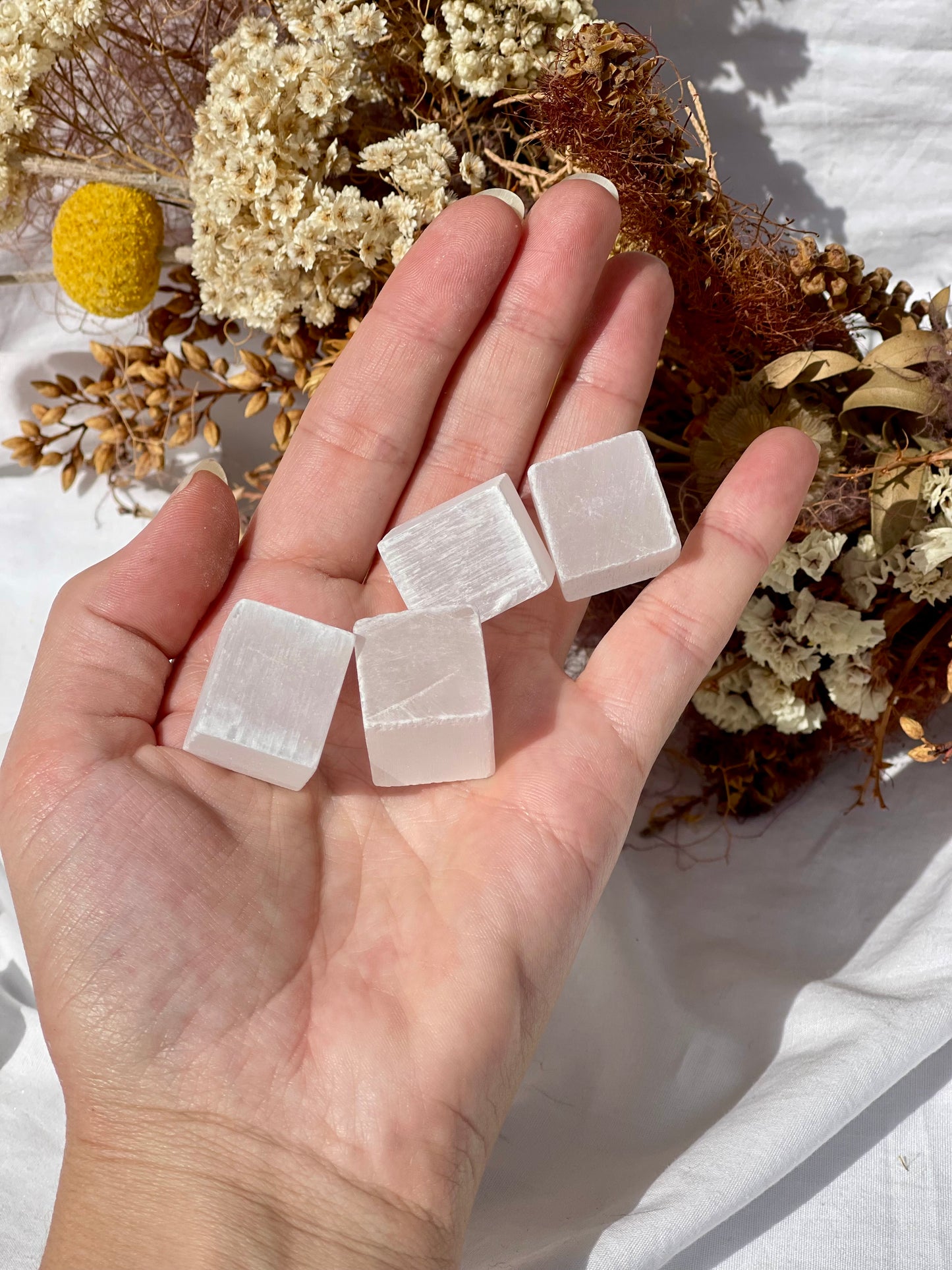 Selenite Cube