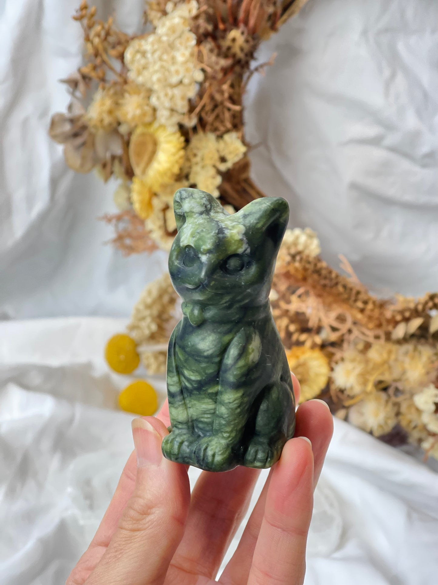 Green Jade Cat #1